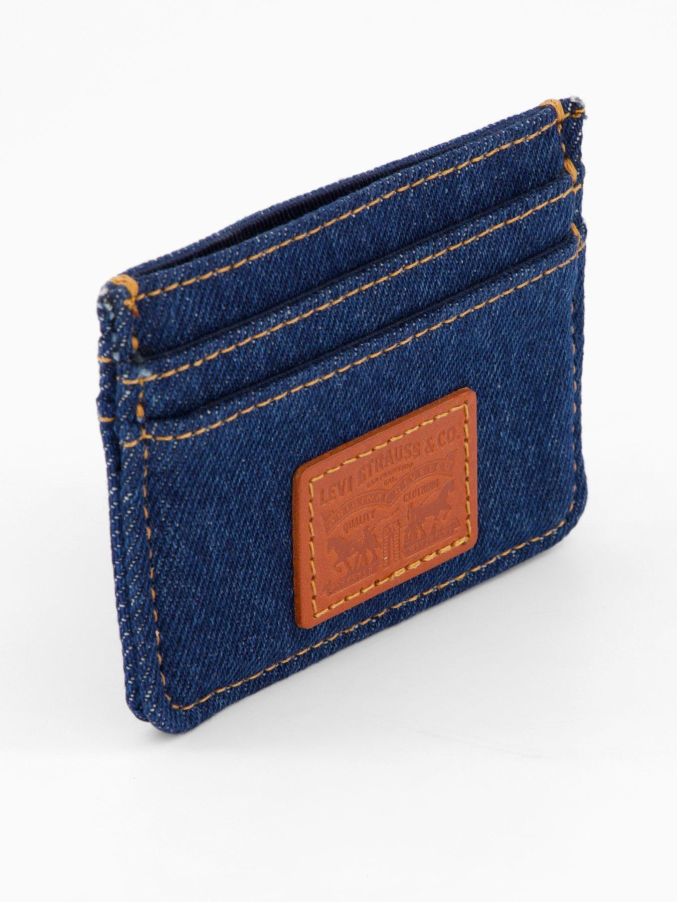 Image 2 of 5 of Levi's Denim Card Holder - Dark Blue