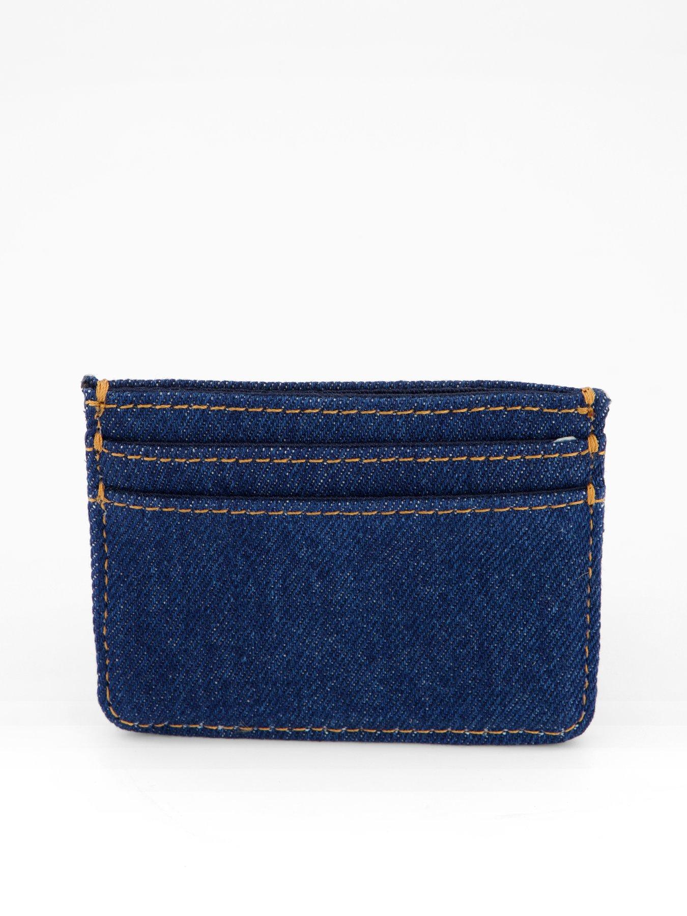 Image 4 of 5 of Levi's Denim Card Holder - Dark Blue