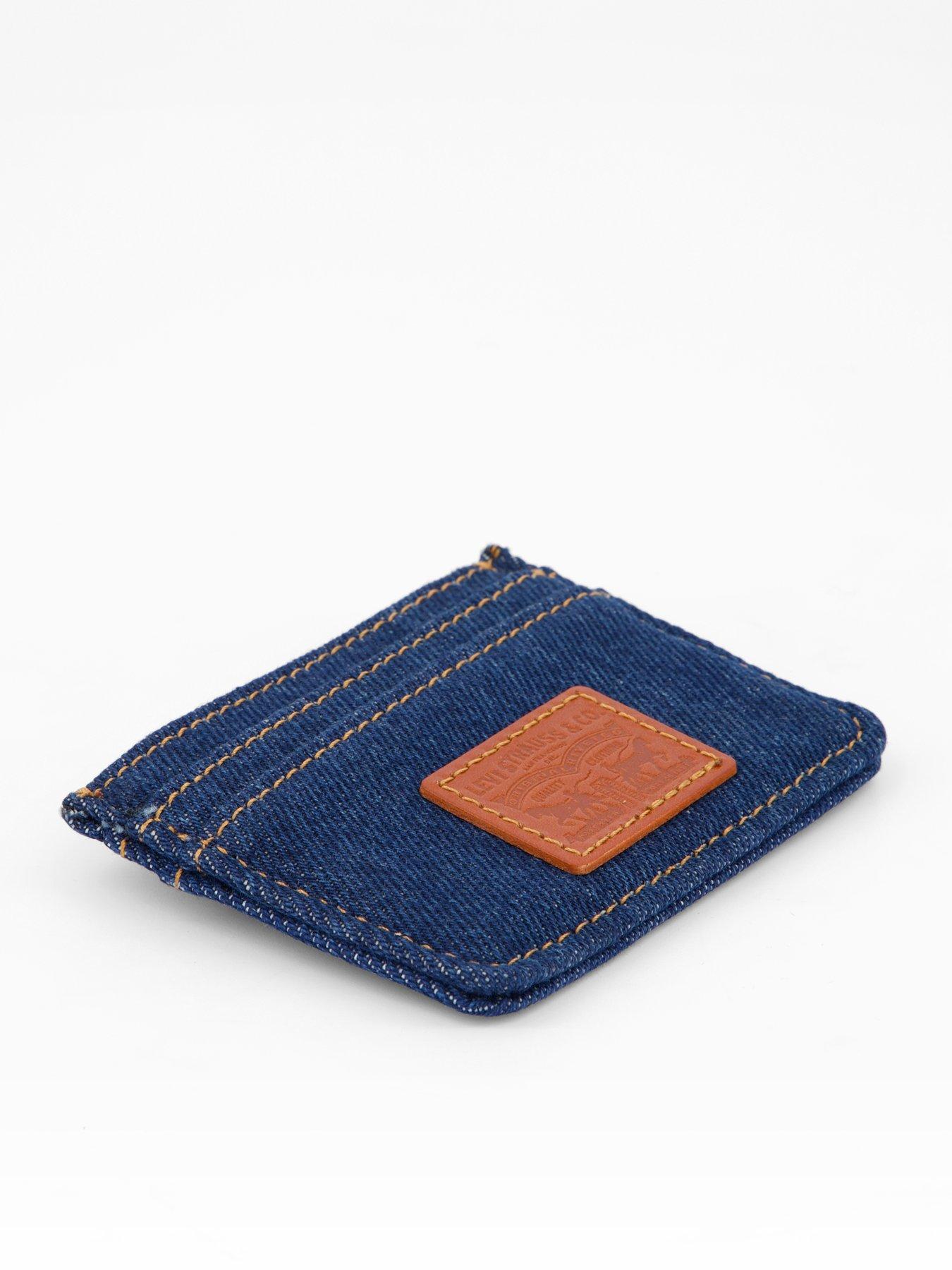 Image 5 of 5 of Levi's Denim Card Holder - Dark Blue