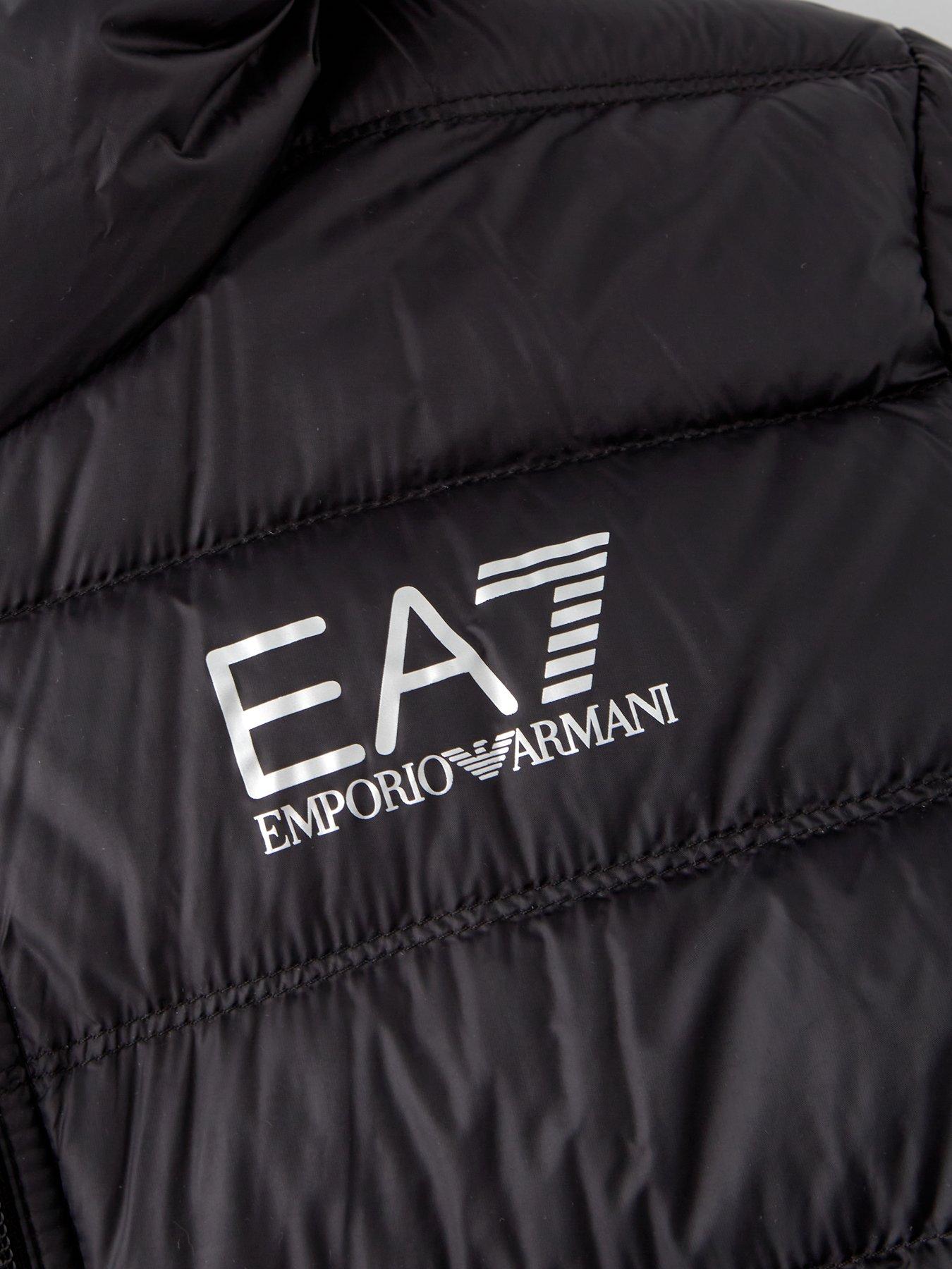 Image 3 of 5 of EA7 Emporio Armani Boys Train Core Id Light Down Jacket - Black