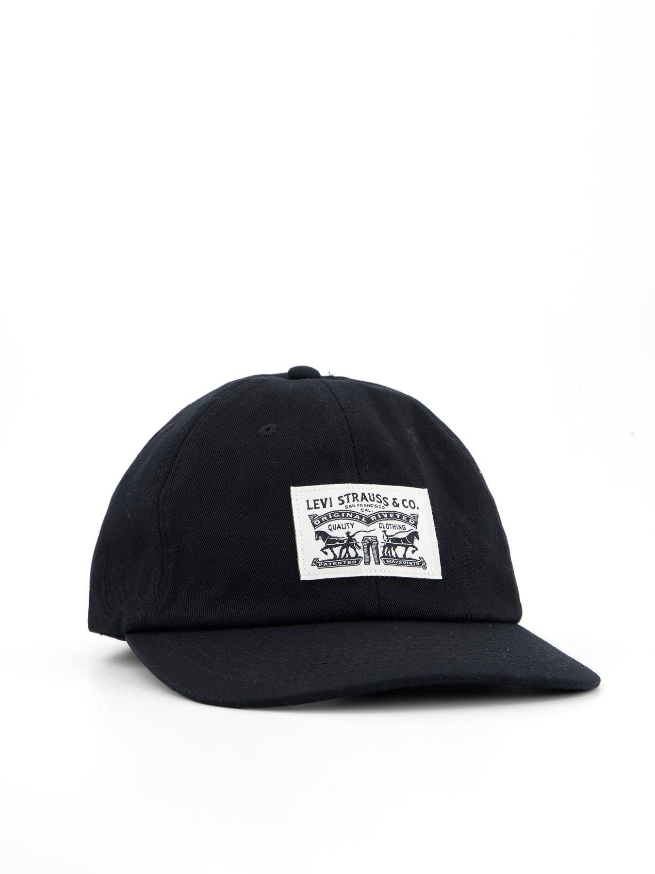 Image 3 of 4 of Levi's Relaxed Dad Heritage Cap - Black