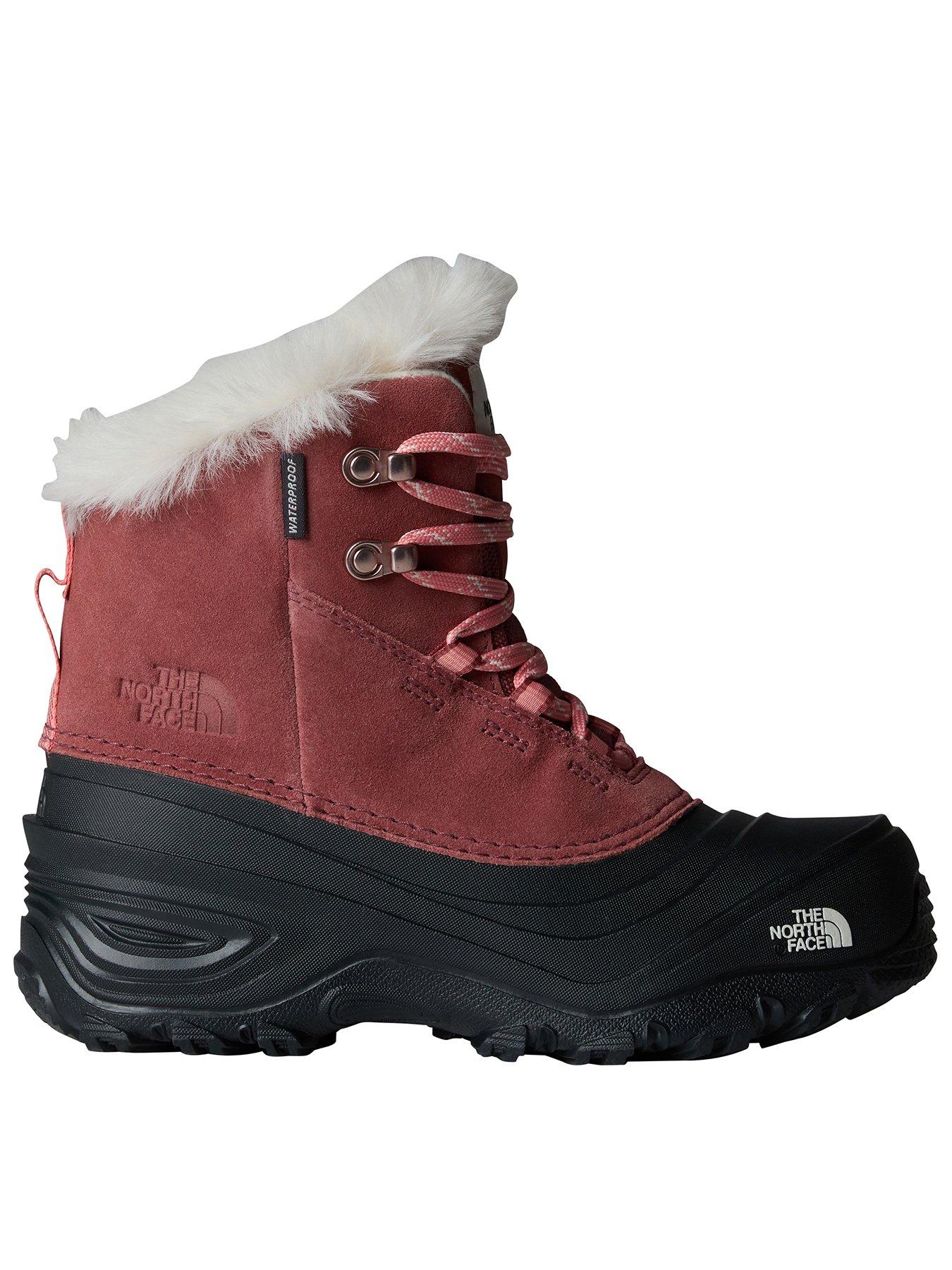 Image 1 of 5 of THE NORTH FACE Kids Shellista V Lace Waterproof Snow Boots - Brown