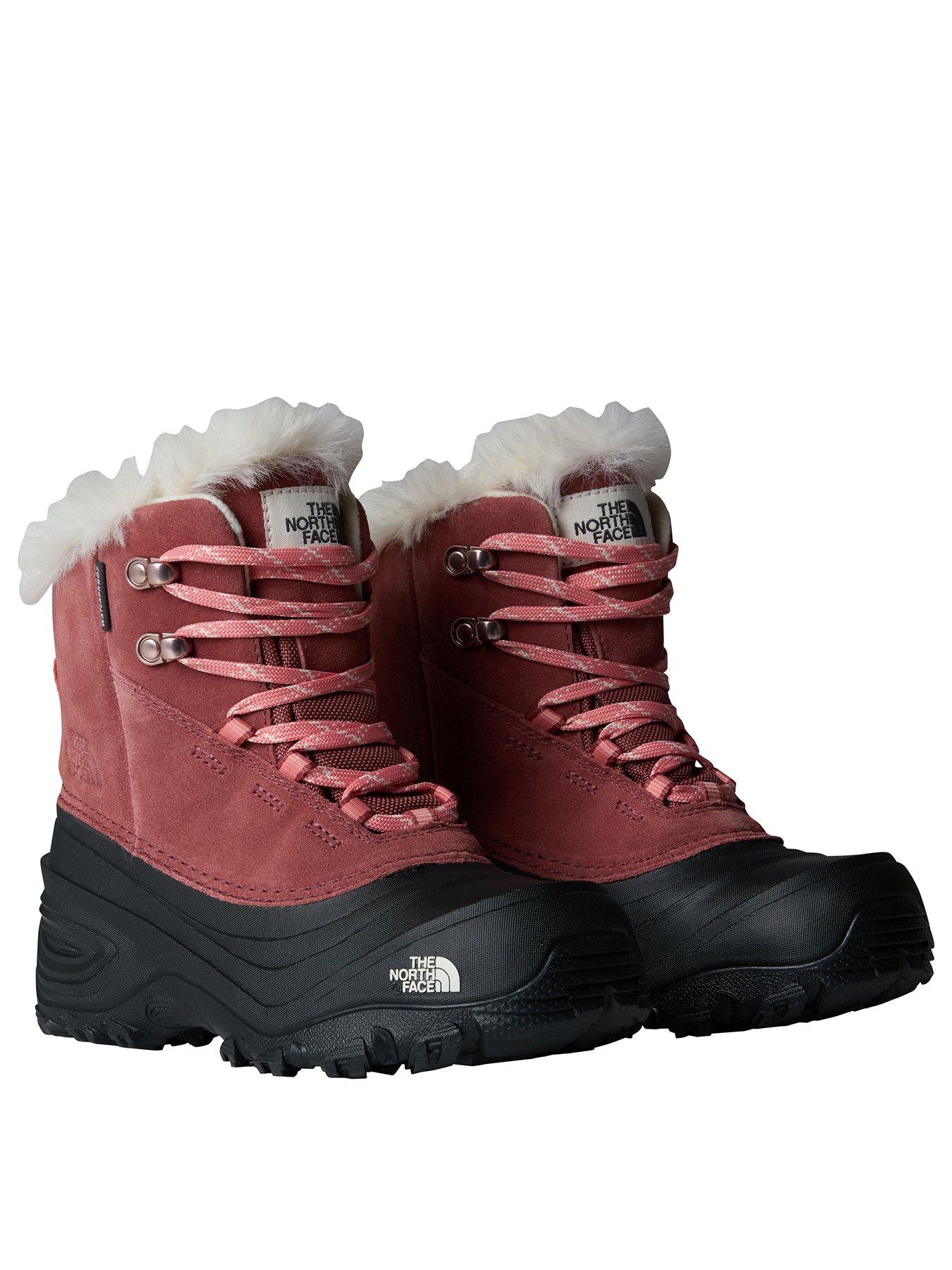 Image 2 of 5 of THE NORTH FACE Kids Shellista V Lace Waterproof Snow Boots - Brown