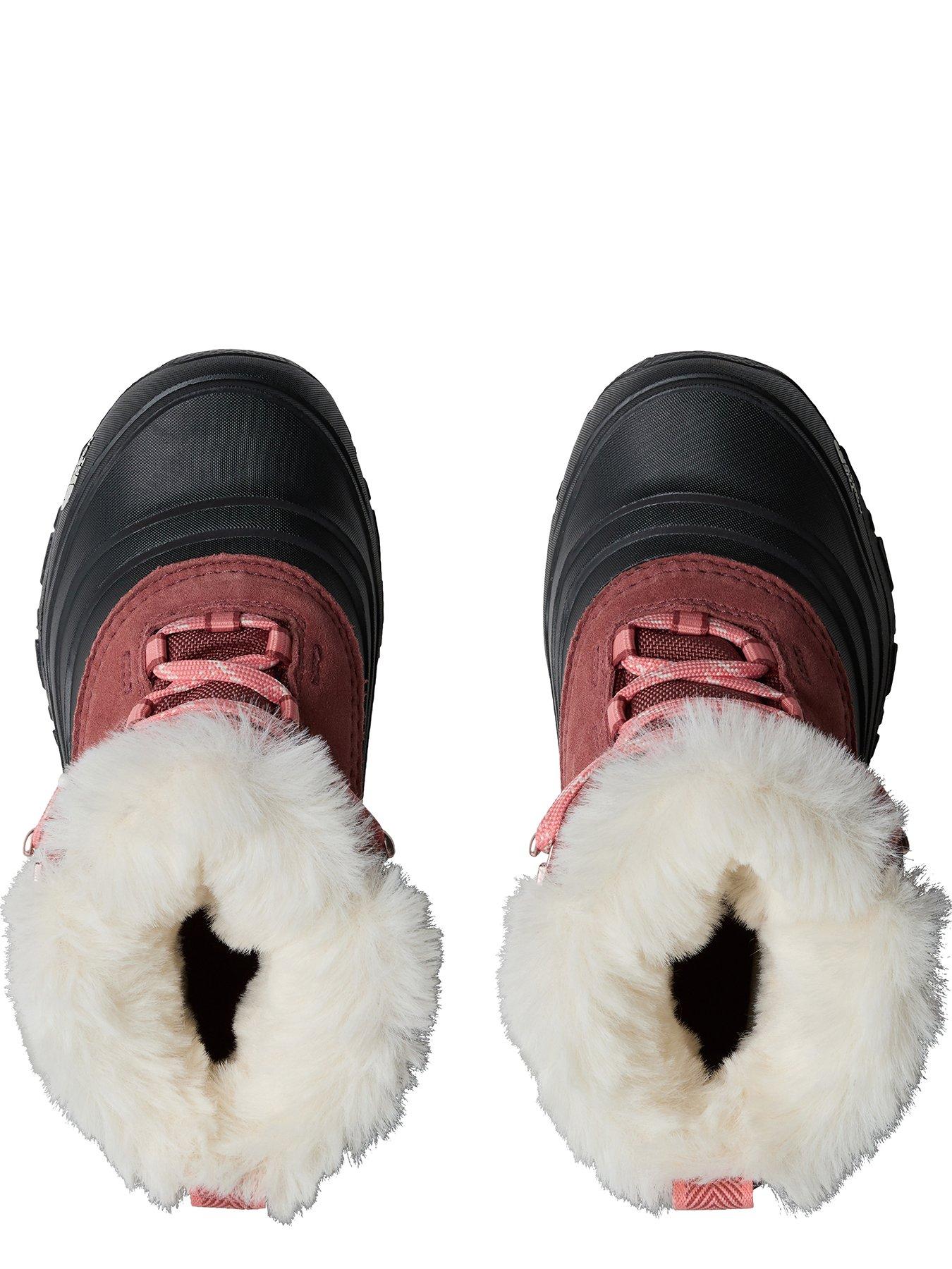 Image 4 of 5 of THE NORTH FACE Kids Shellista V Lace Waterproof Snow Boots - Brown