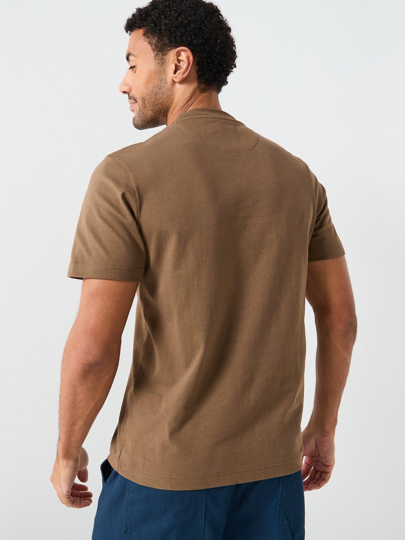 farah-f-tab-stacy-pocket-t-shirt-brownstillFront