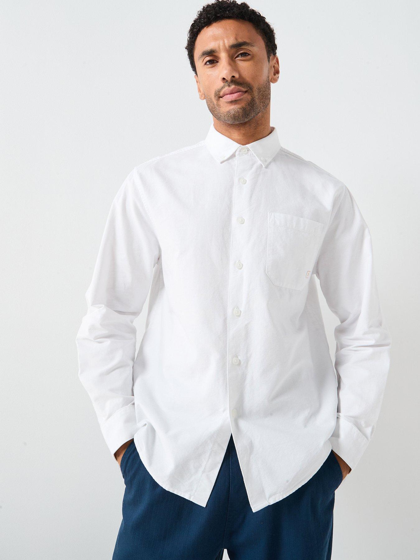 farah-f-tab-brewer-boxy-long-sleeve-shirt-whitefront