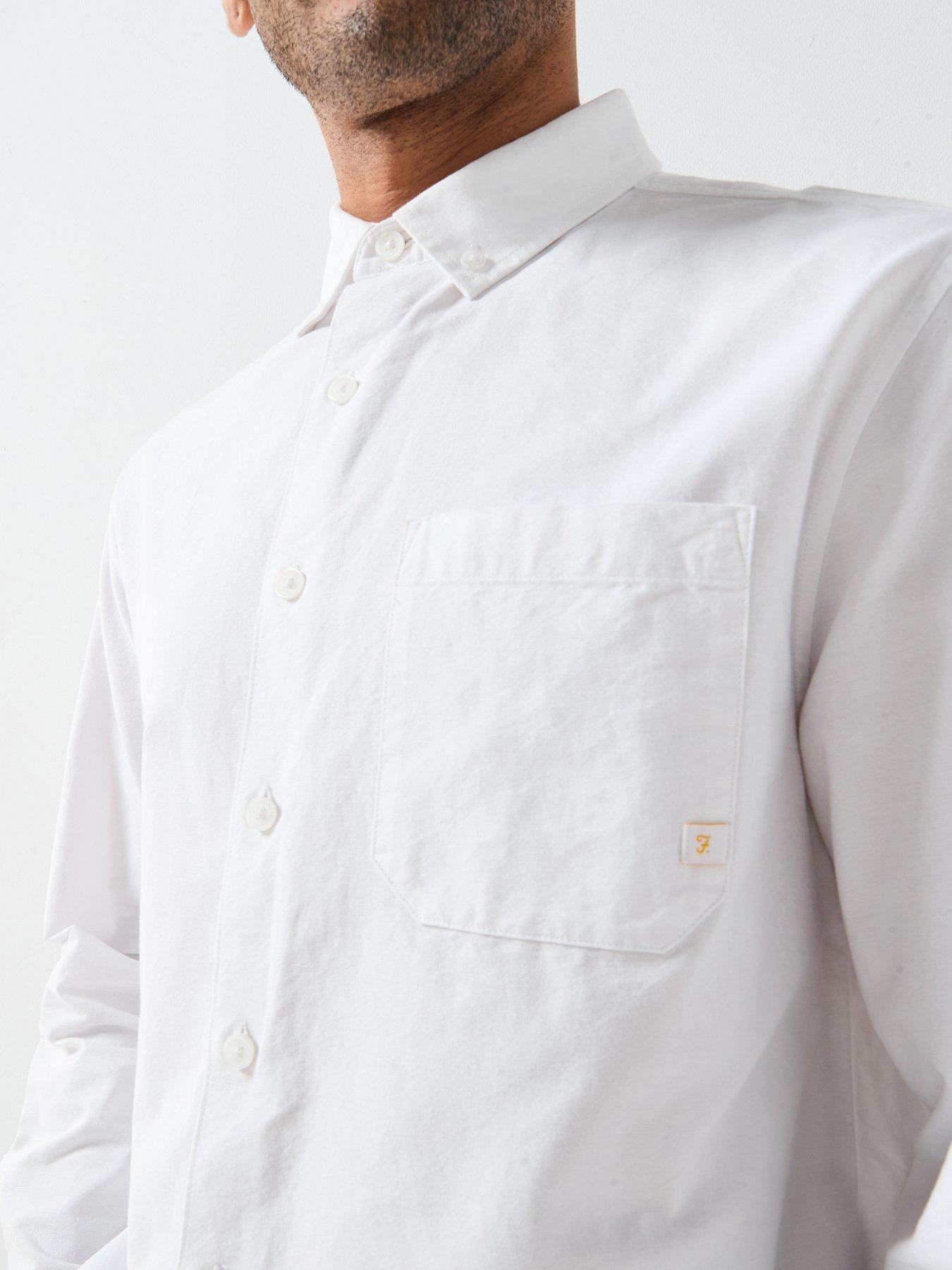 farah-f-tab-brewer-boxy-long-sleeve-shirt-whiteoutfit