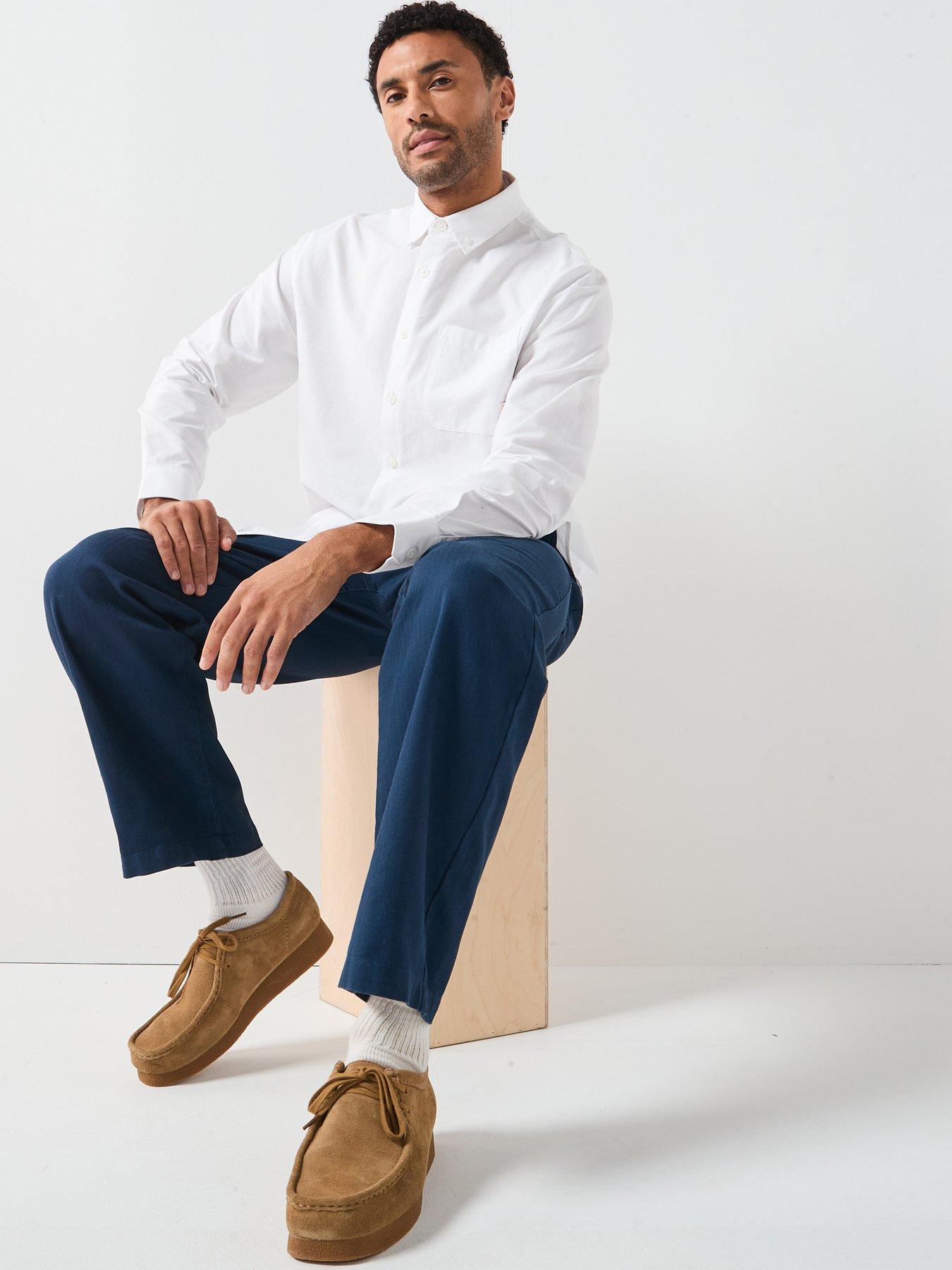 farah-f-tab-brewer-boxy-long-sleeve-shirt-whitedetail