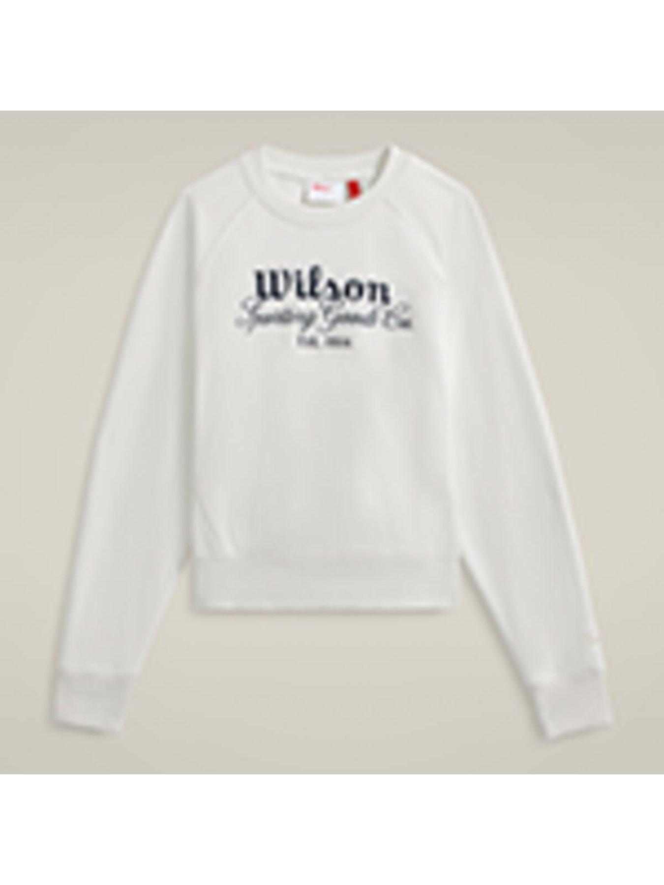 Image 4 of 4 of Wilson Womens Tennis Sideline Crew - Beige