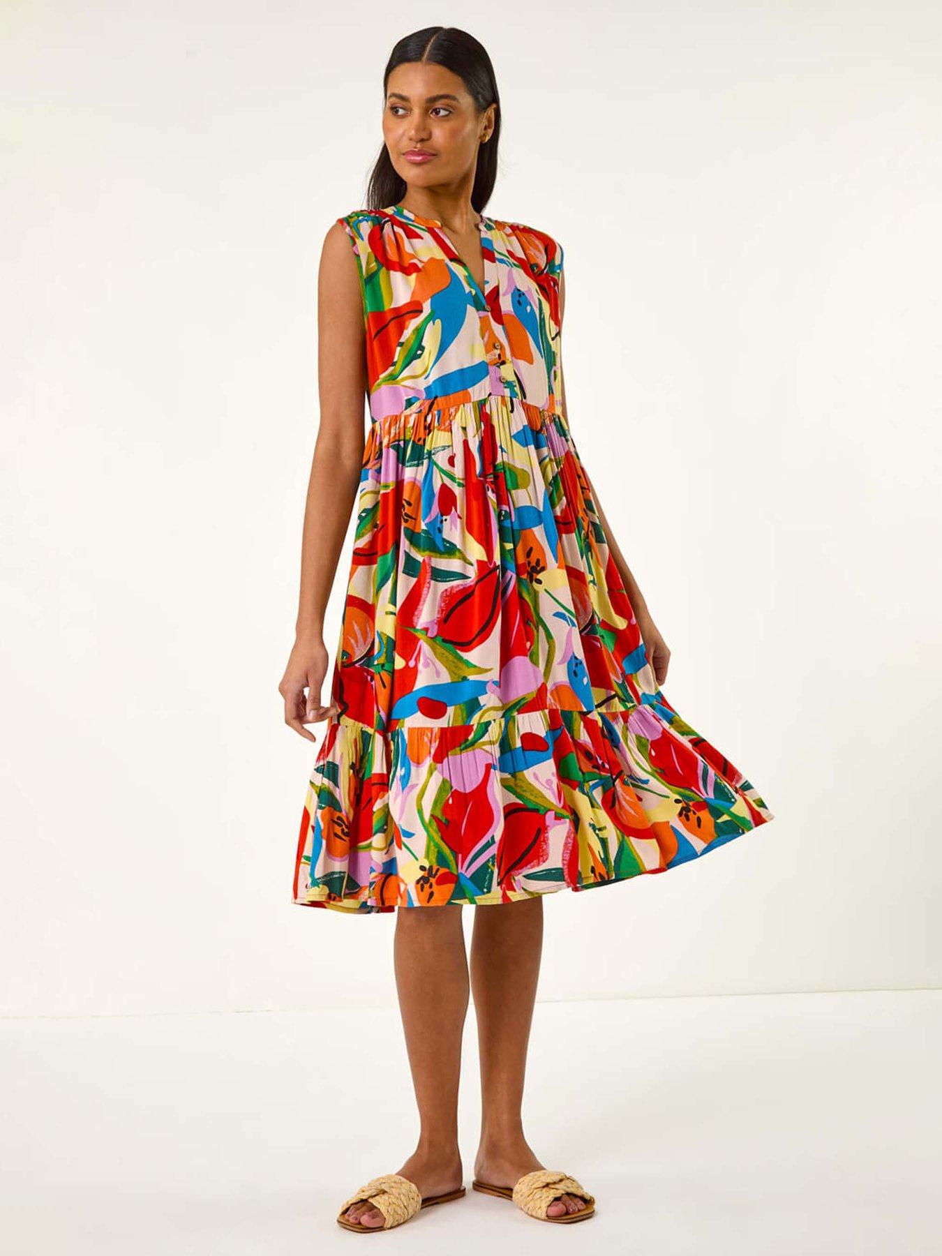 roman-abstract-print-tiered-midi-dress-multiback