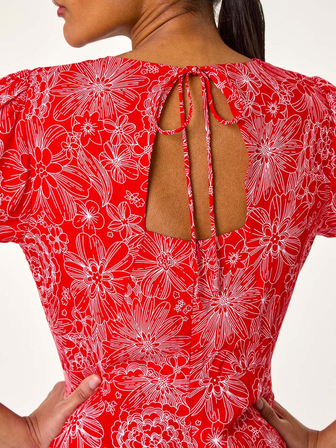roman-floral-midi-tea-dress-reddetail