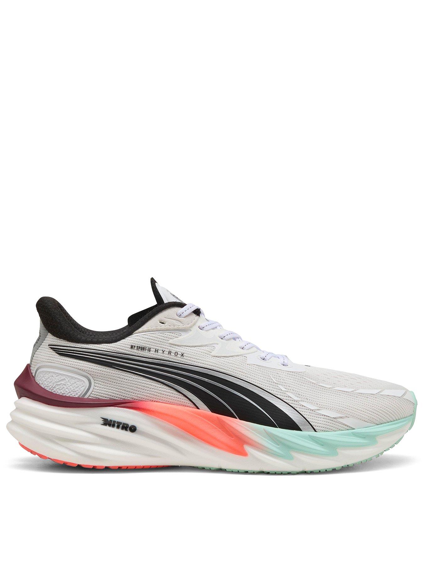 Puma Mens Running Velocity Nitro 4 Hyrox - White