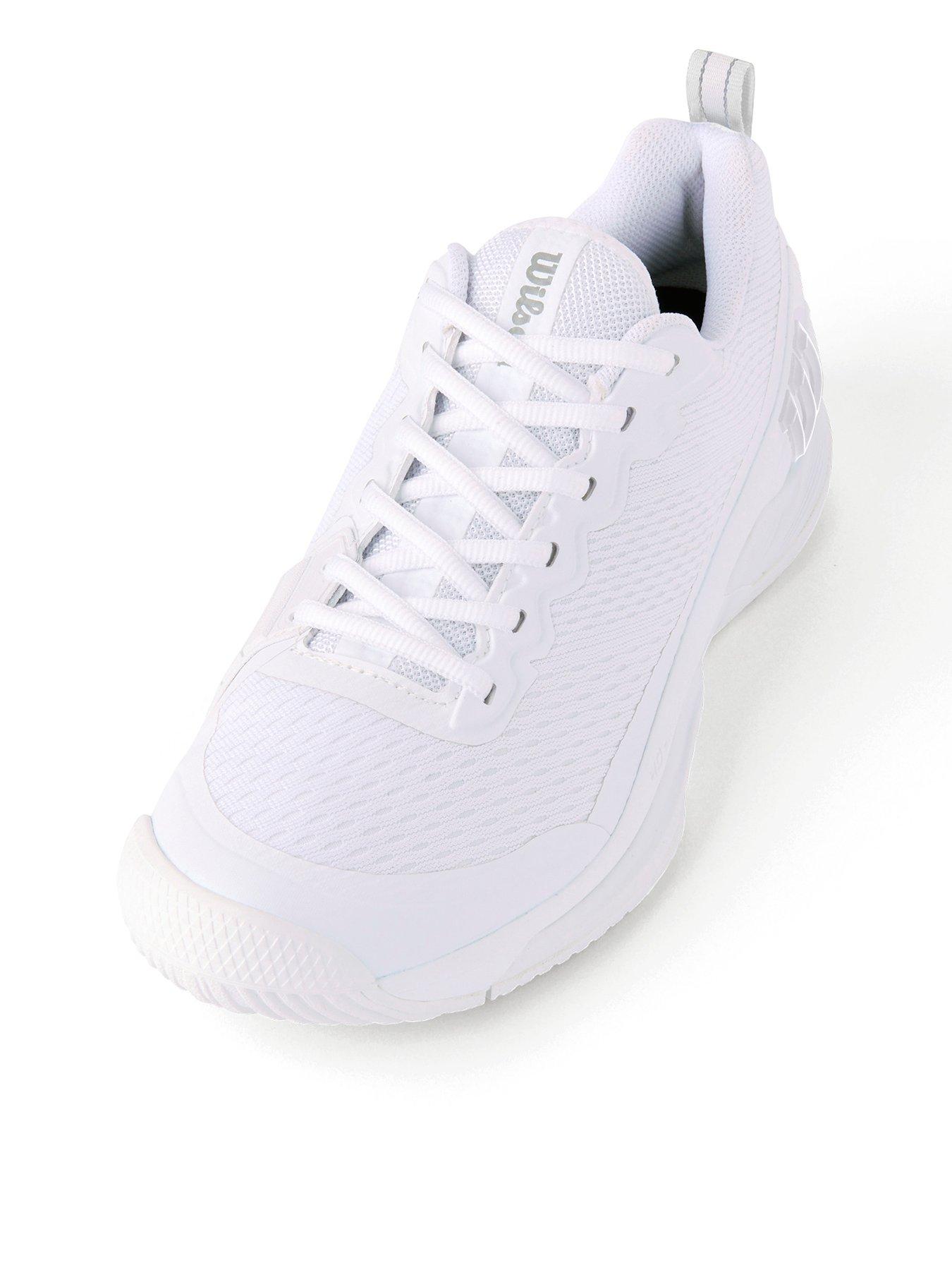 Image 1 of 6 of Wilson Mens Tennis Rush Pro 45 Shoe - White