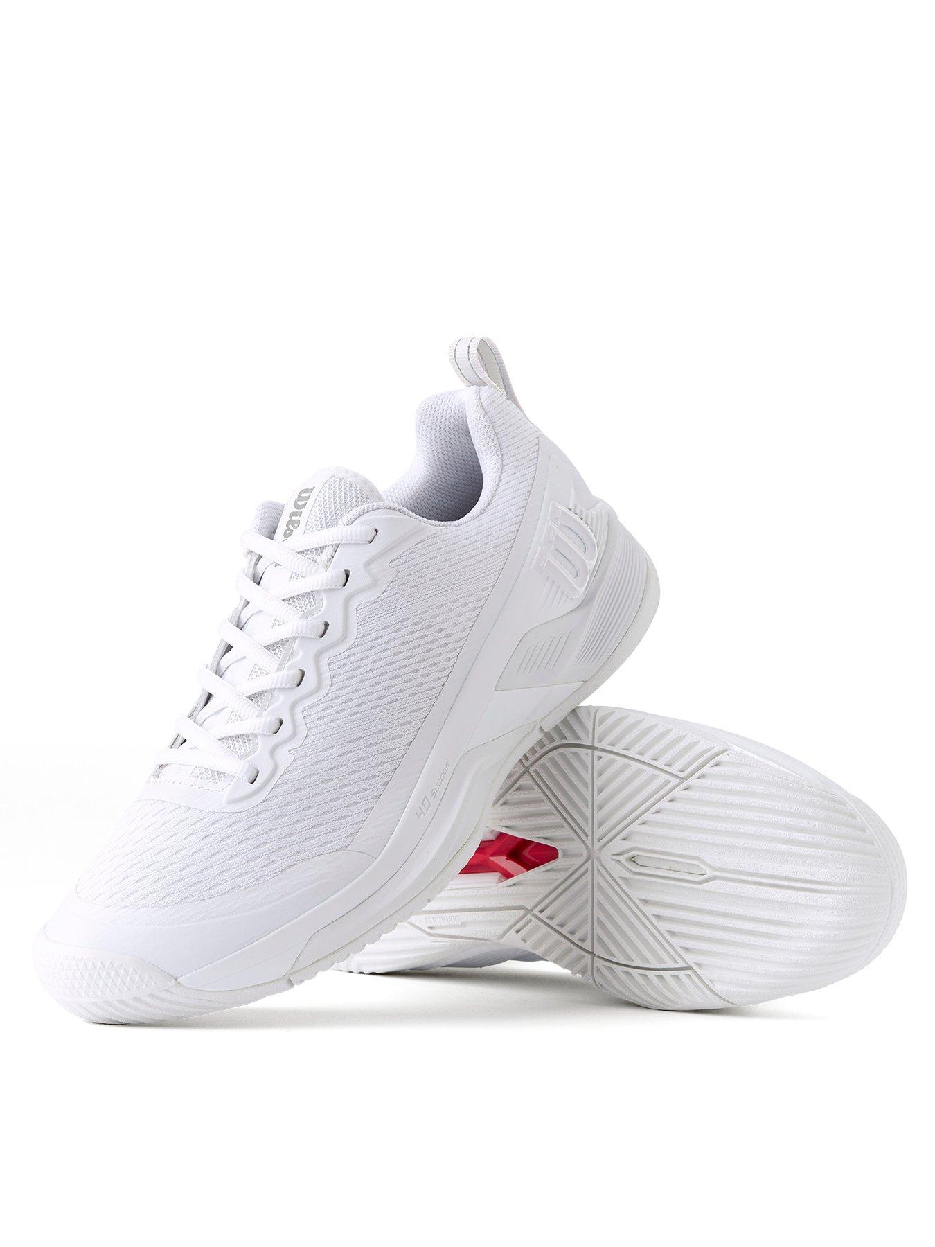 Image 3 of 6 of Wilson Mens Tennis Rush Pro 45 Shoe - White