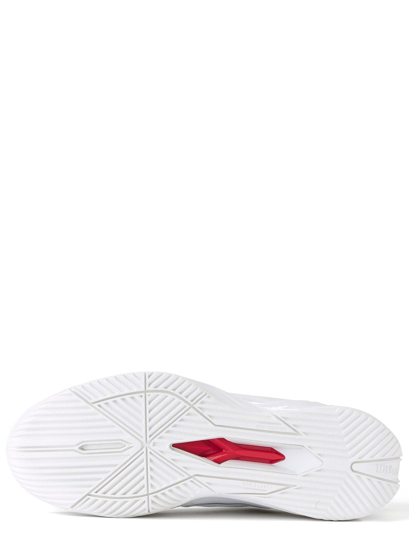 Image 5 of 6 of Wilson Mens Tennis Rush Pro 45 Shoe - White