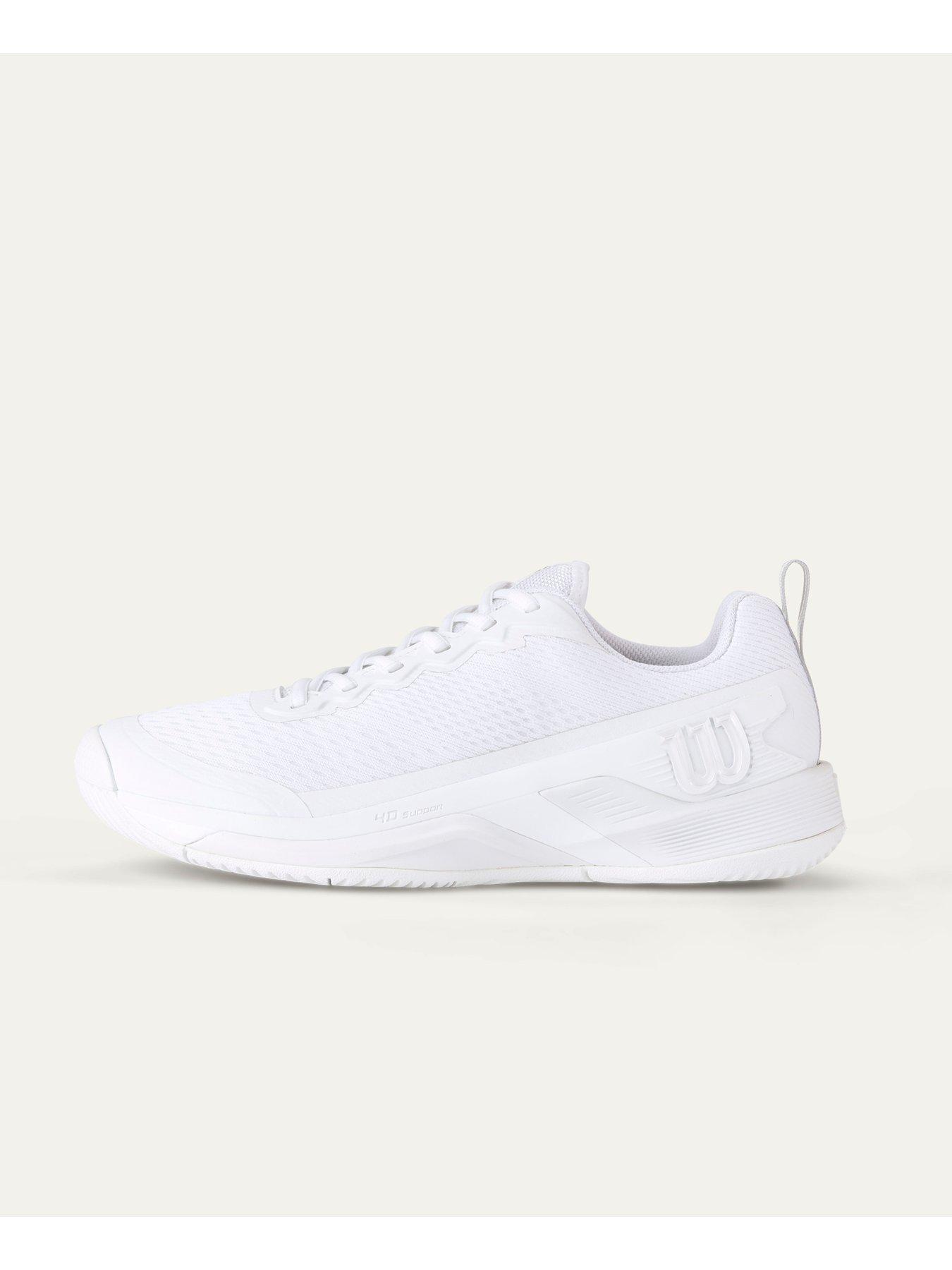 Image 6 of 6 of Wilson Mens Tennis Rush Pro 45 Shoe - White