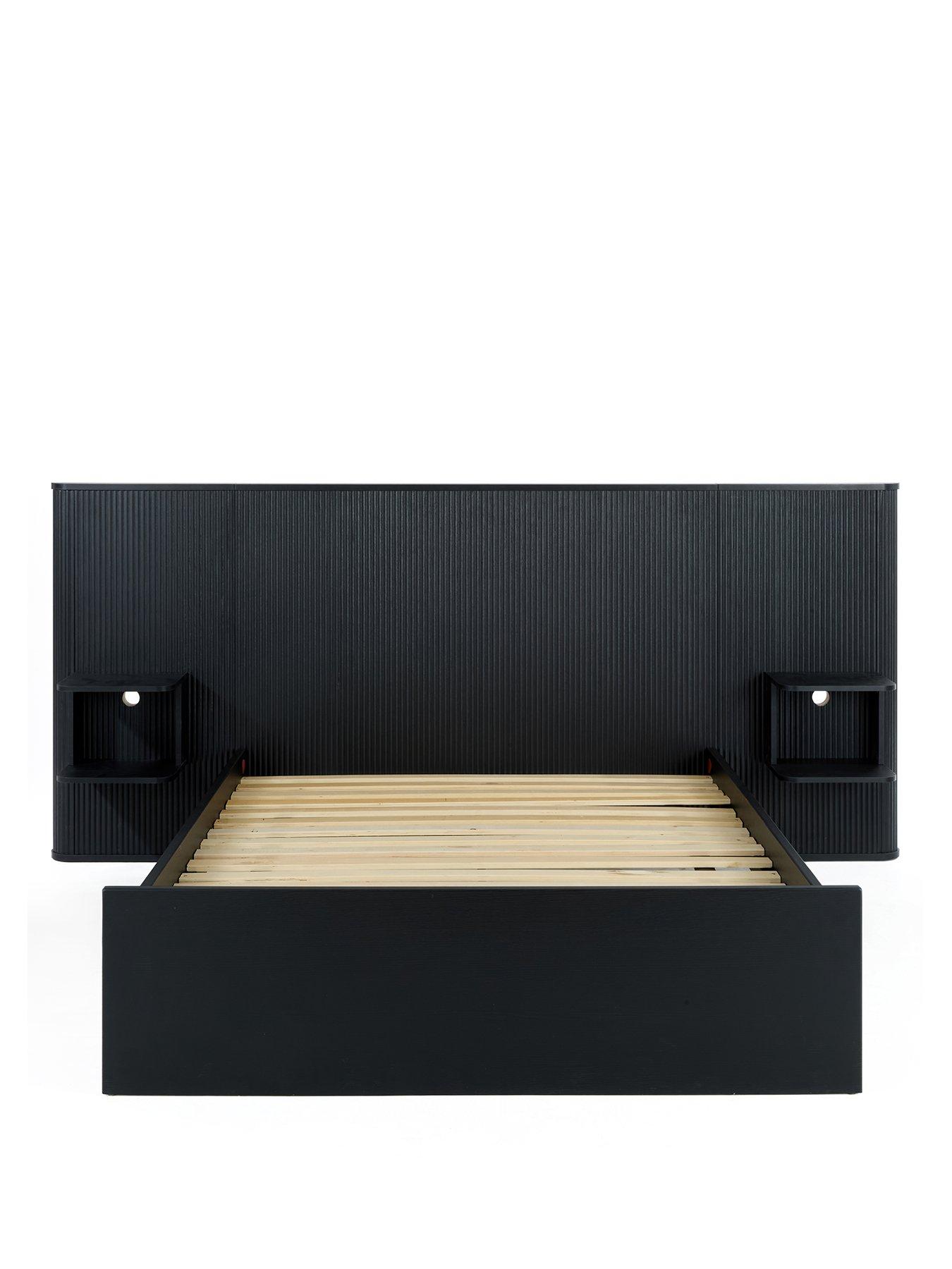 Image 2 of 6 of Very Home Carina Oversize Hb Double Bed With Memory Mattress