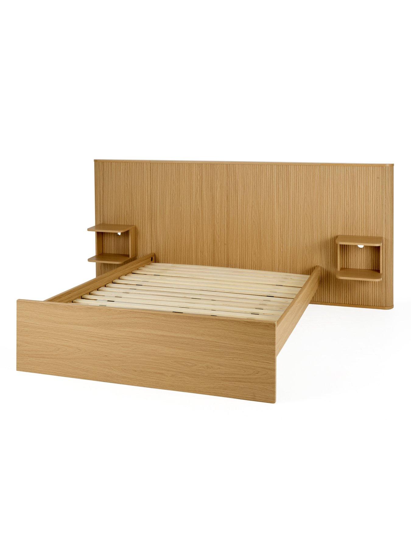 Image 3 of 6 of Very Home Carina Oversize Hb Double Bed With Microquilt Mattress