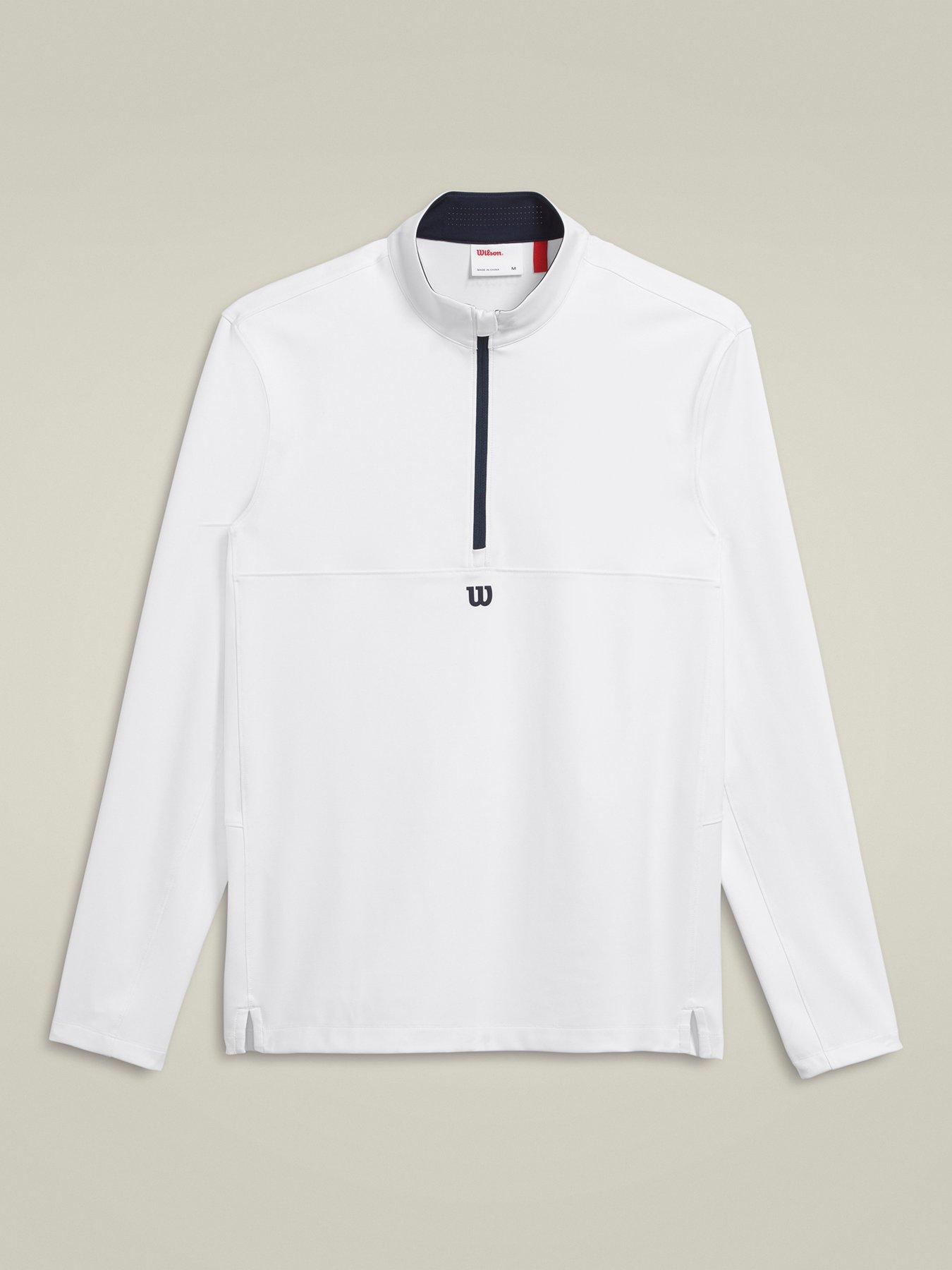 wilson-mens-tennis-elevate-performance-half-zip-whitestillFront