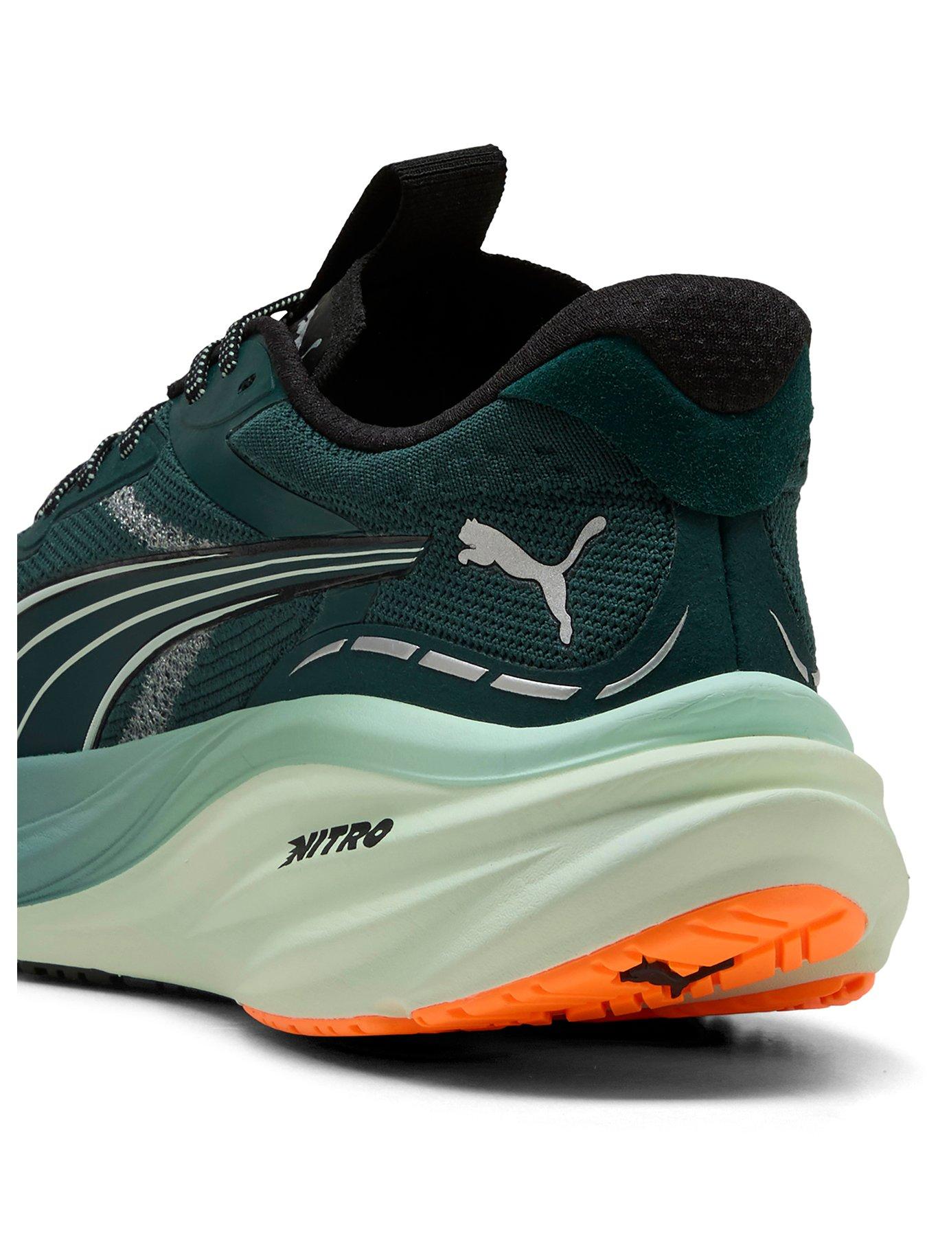 puma-mens-running-magnify-nitro-3-trainers--green-terrainback