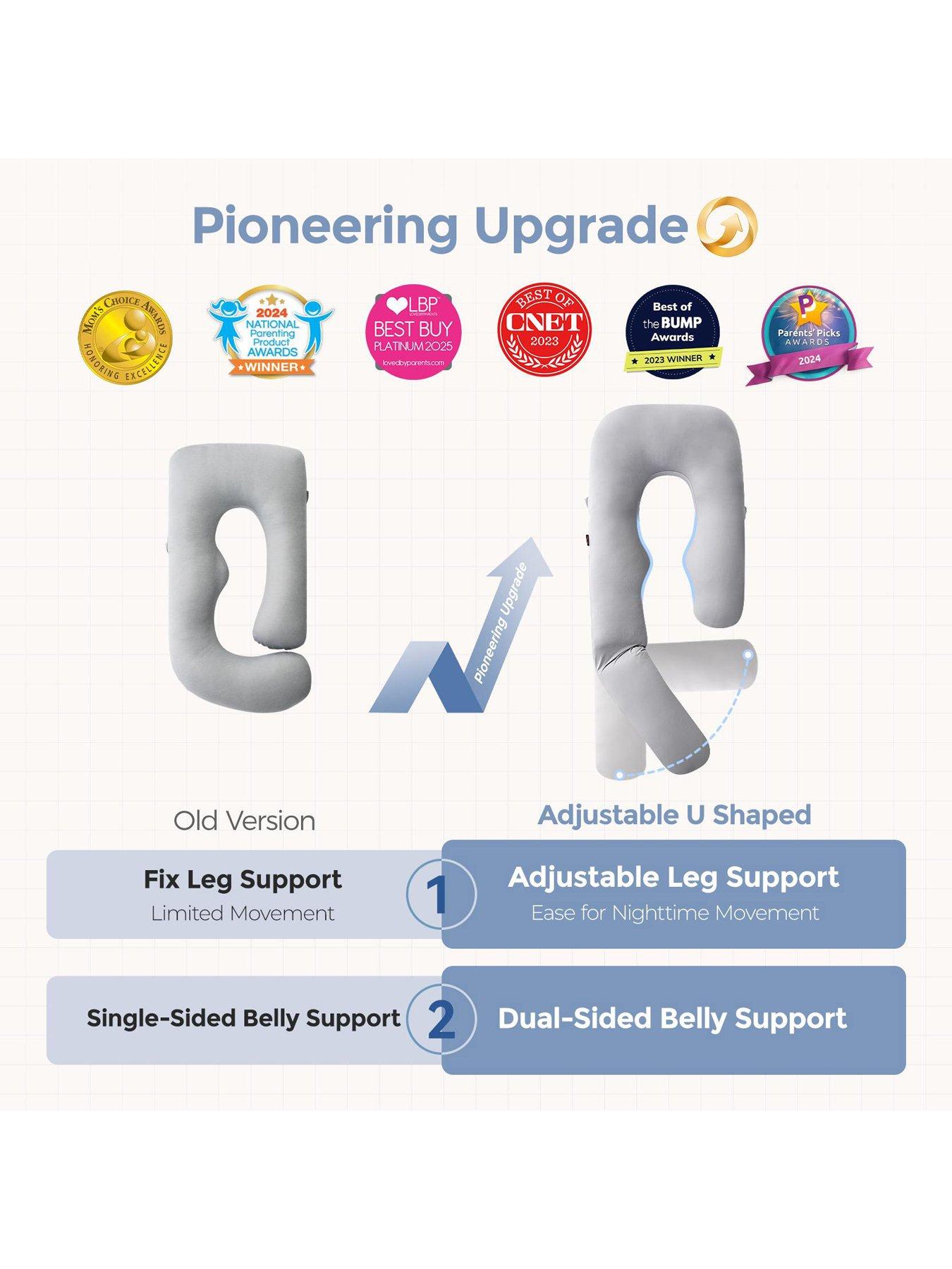 Image 4 of 7 of Momcozy PP110 Dreamling U Shaped pregnancy pillow-Cool feeling