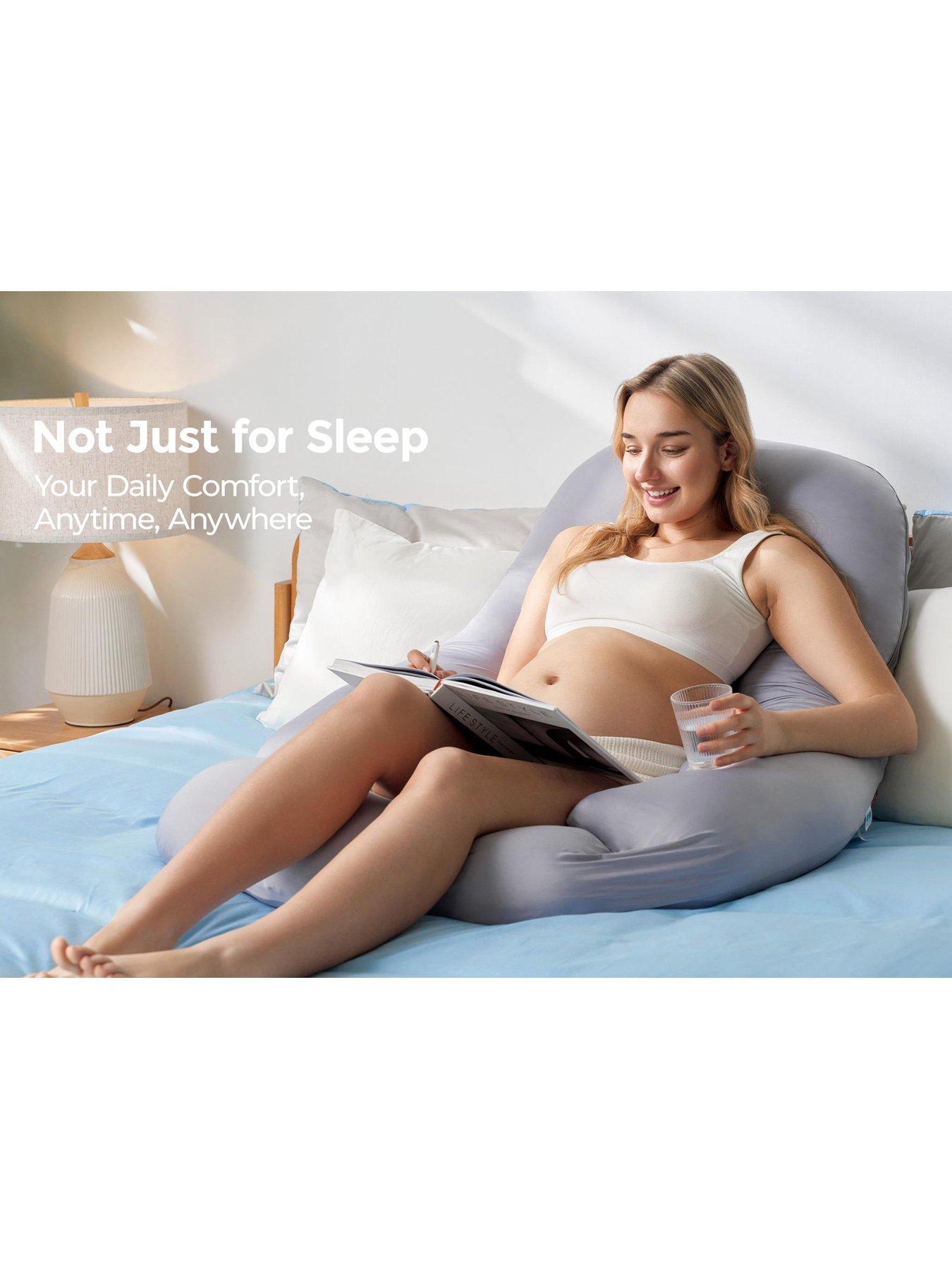 Image 6 of 7 of Momcozy PP110 Dreamling U Shaped pregnancy pillow-Cool feeling