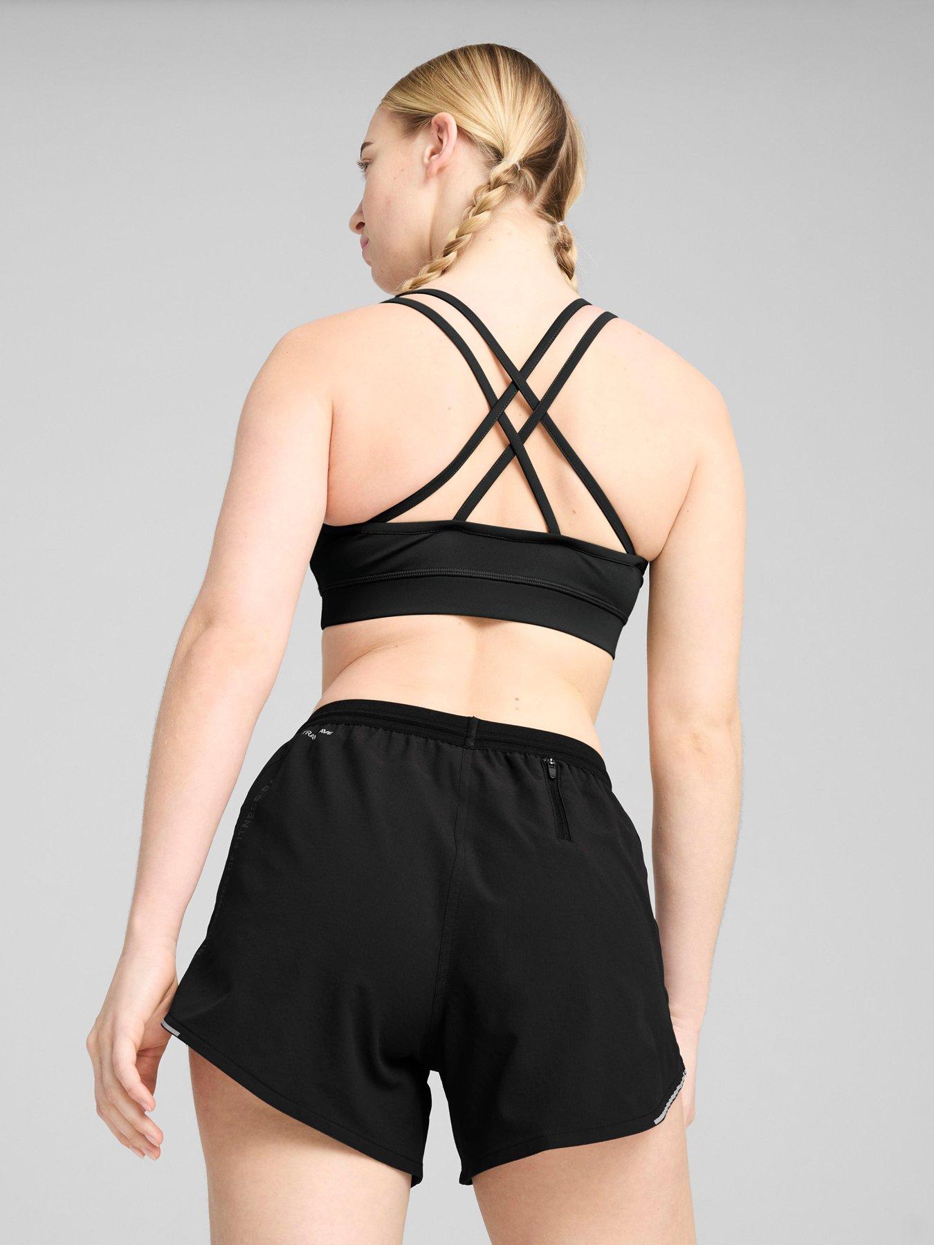 Image 2 of 6 of Puma Womens X Hyrox Move Strappy Bra - Black