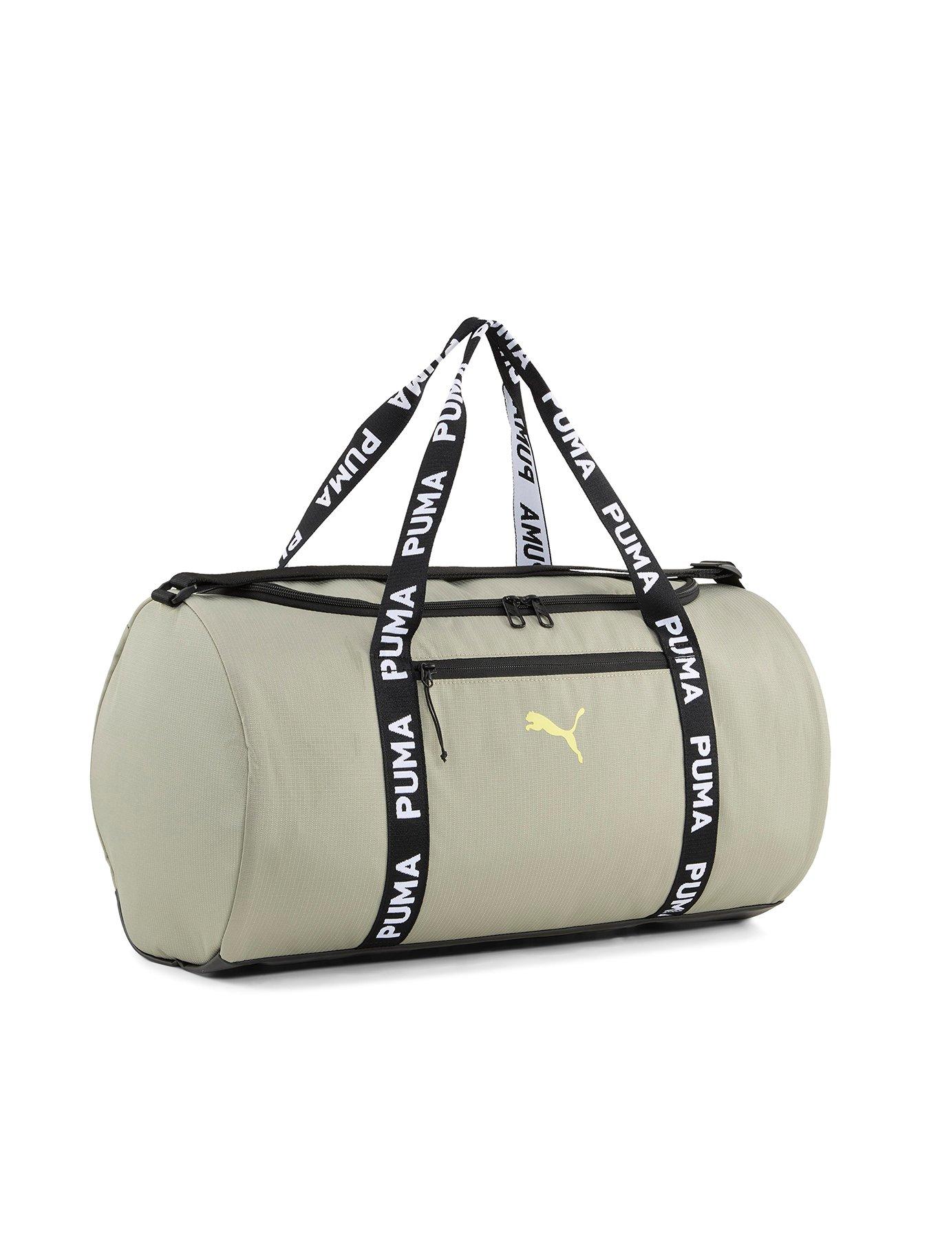 puma-womens-training-barrel-bag-green