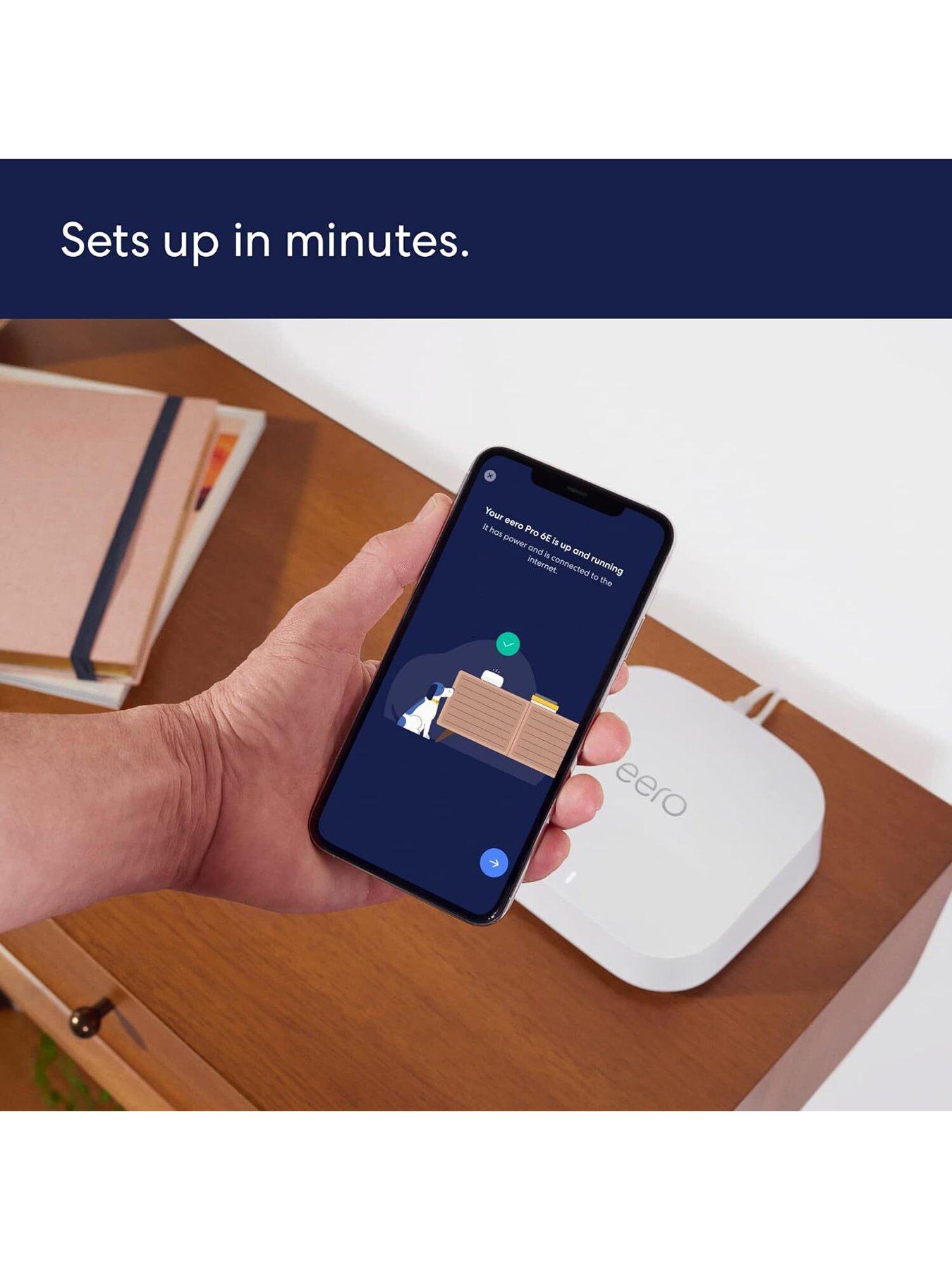Image 7 of 7 of Eero 6E Mesh Wi-Fi Router System - 3 pack