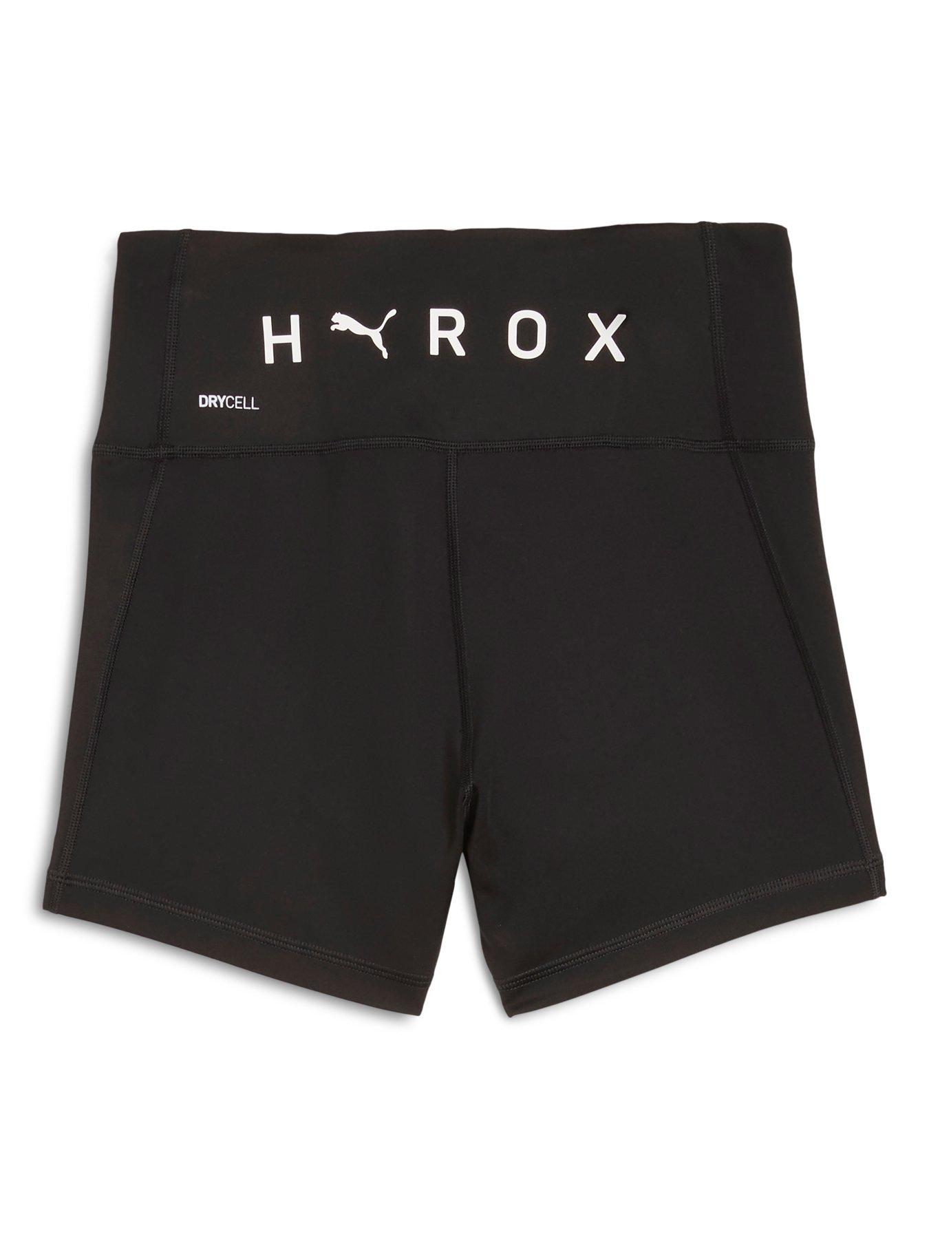 Image 5 of 5 of Puma Womens X Hyrox Essential Shorts Tights - Black