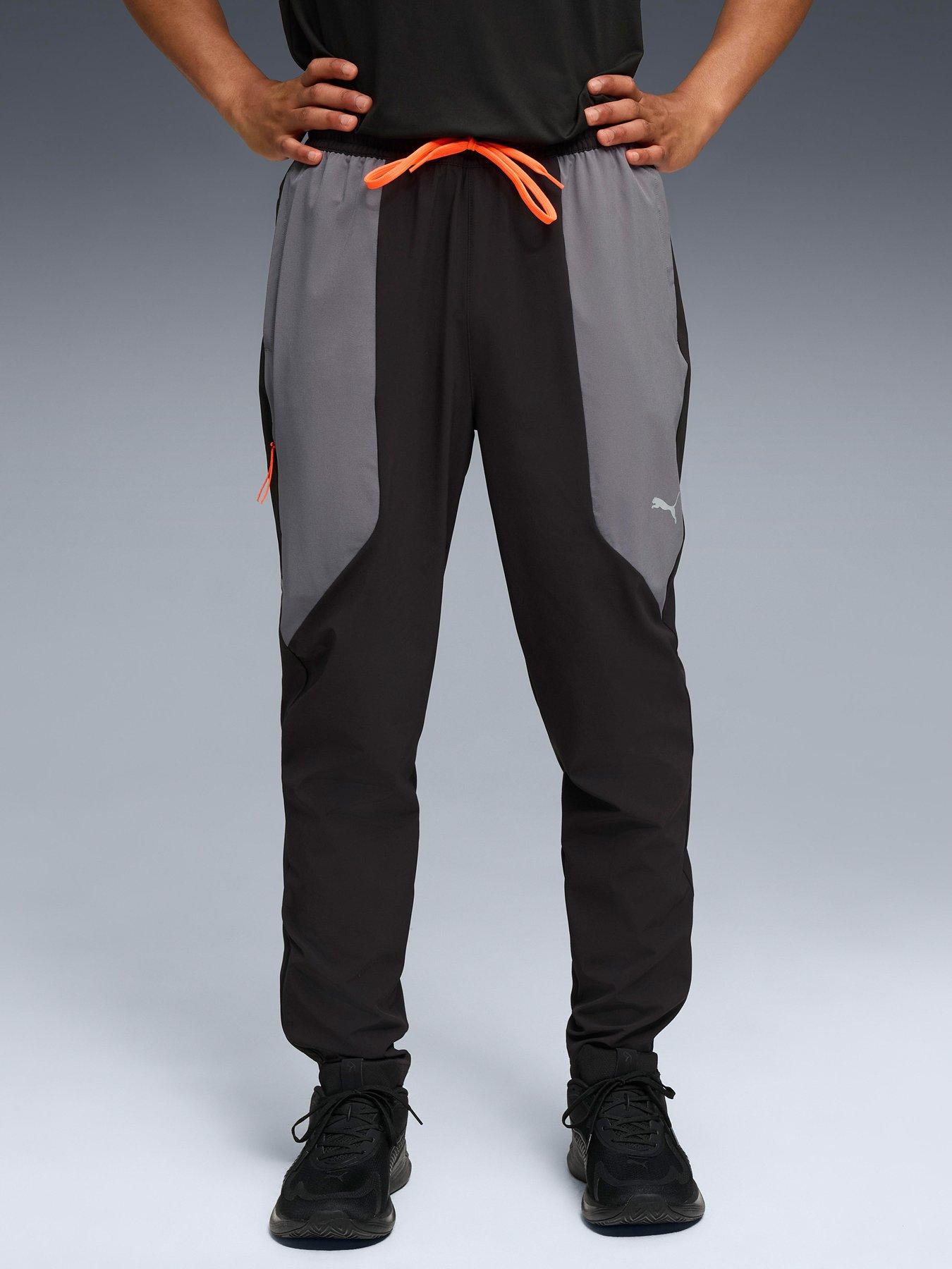 Puma Mens Training Flex Stretch Woven Pants - Black