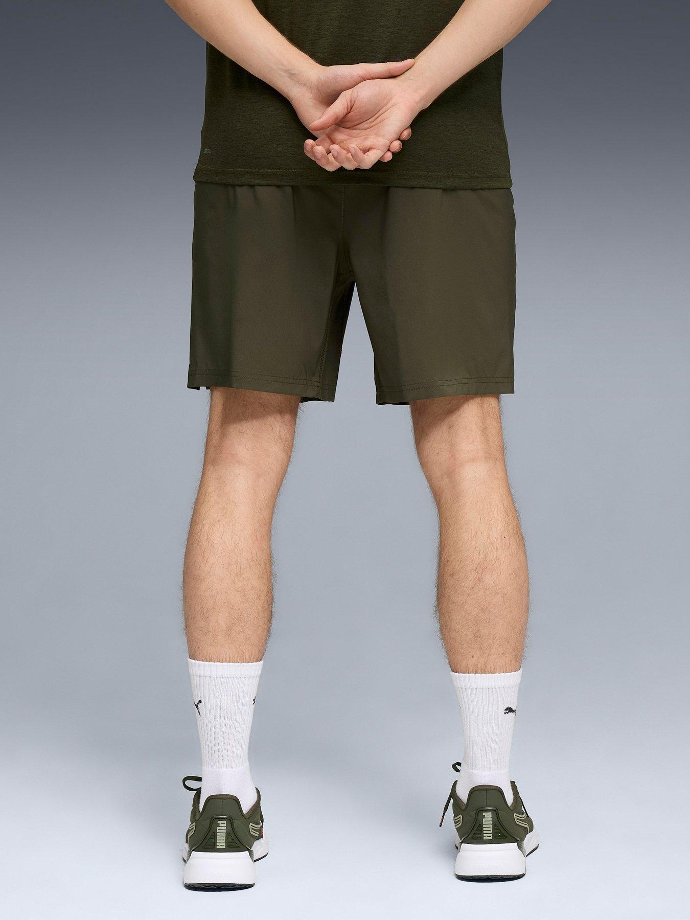 puma-mens-training-essentials-7inch-woven-shorts-greenstillFront
