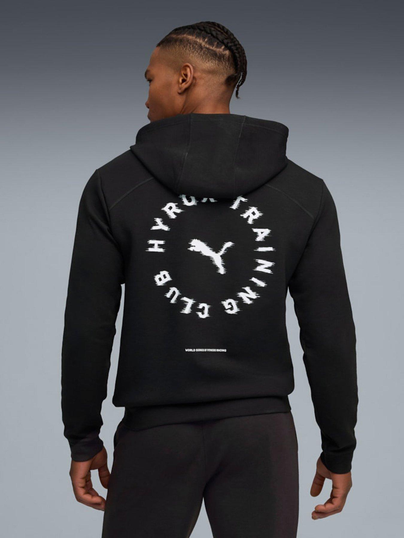 Image 2 of 5 of Puma Mens Puma X Hyrox Cloudspun Hoodie - Black