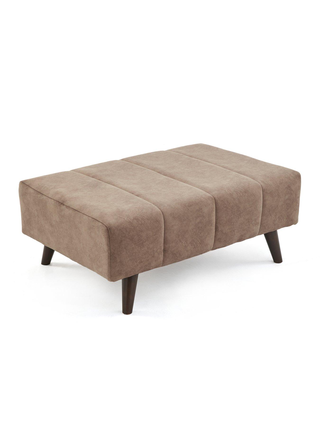 Image 4 of 7 of Very Home Amara Lh Double Arm Corner W Footstool&nbsp;- Made to Order in the UK