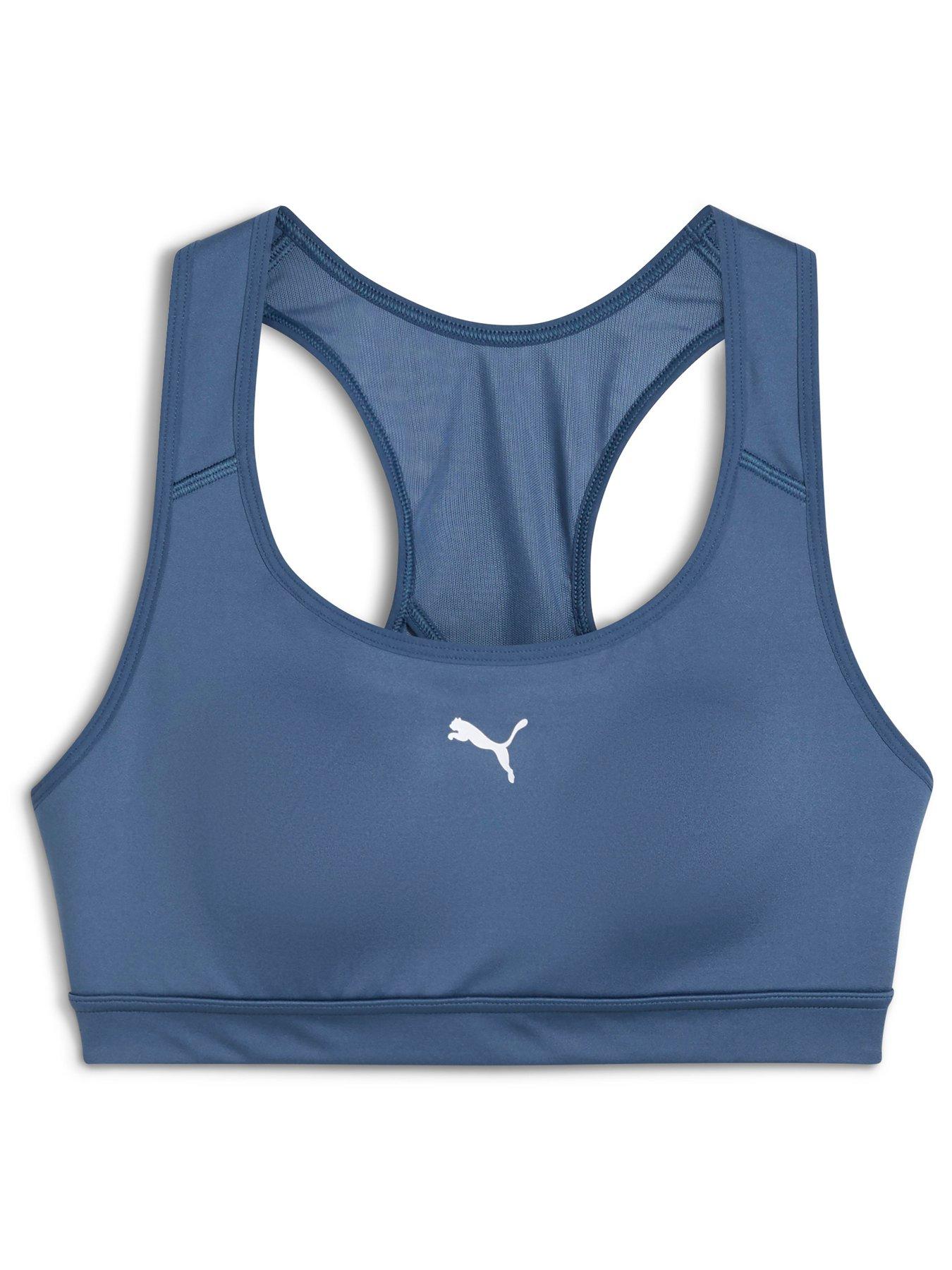 Image 4 of 5 of Puma Womens Running 4Keeps Run Bra - Blue