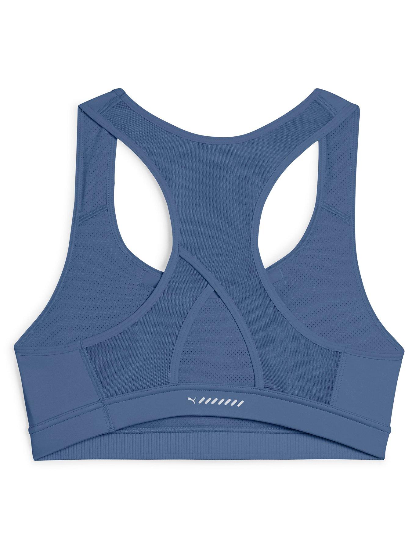 Image 5 of 5 of Puma Womens Running 4Keeps Run Bra - Blue