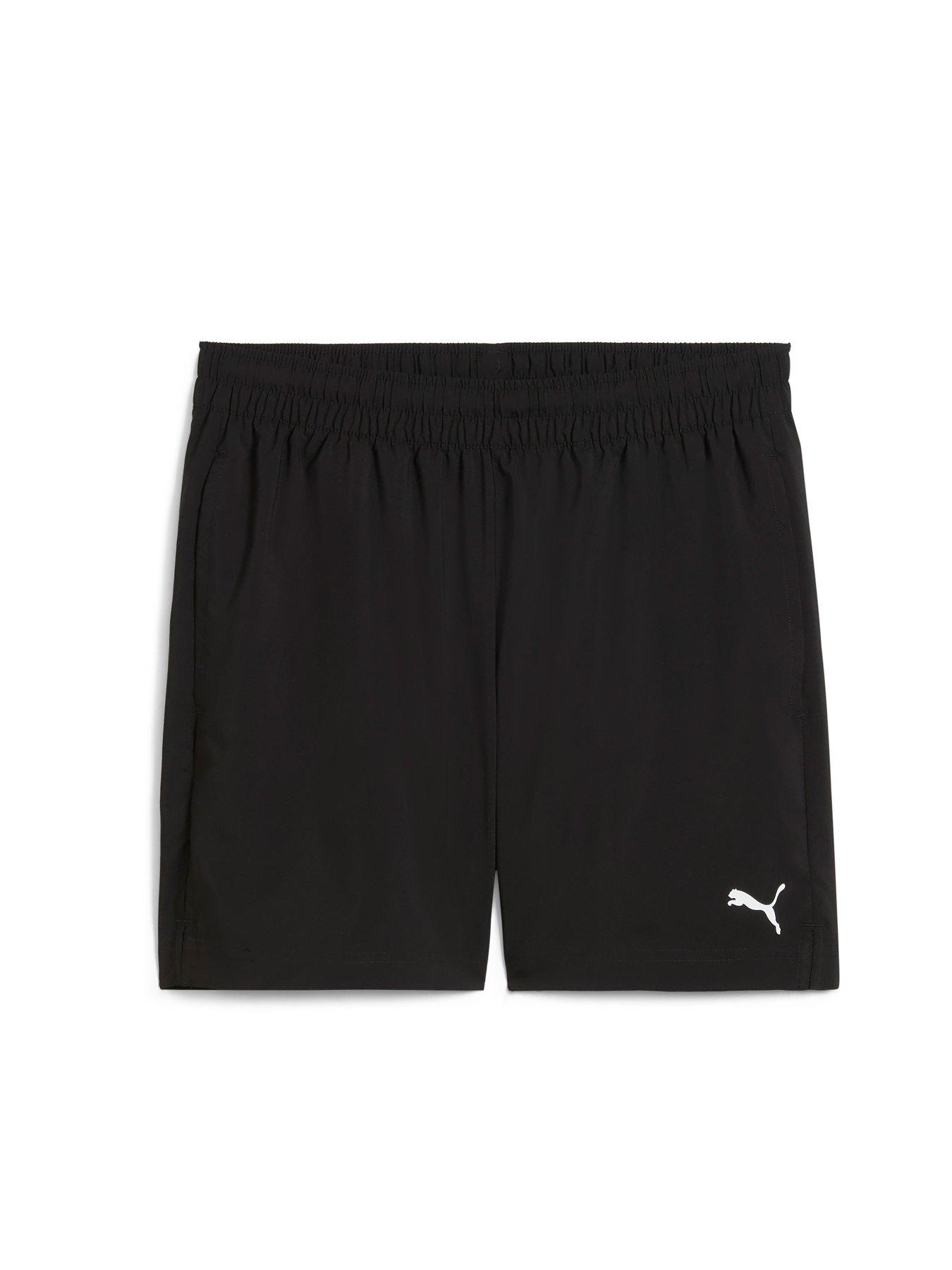 Image 3 of 4 of Puma Mens Training Essentials 5Inch Woven Shorts - Black