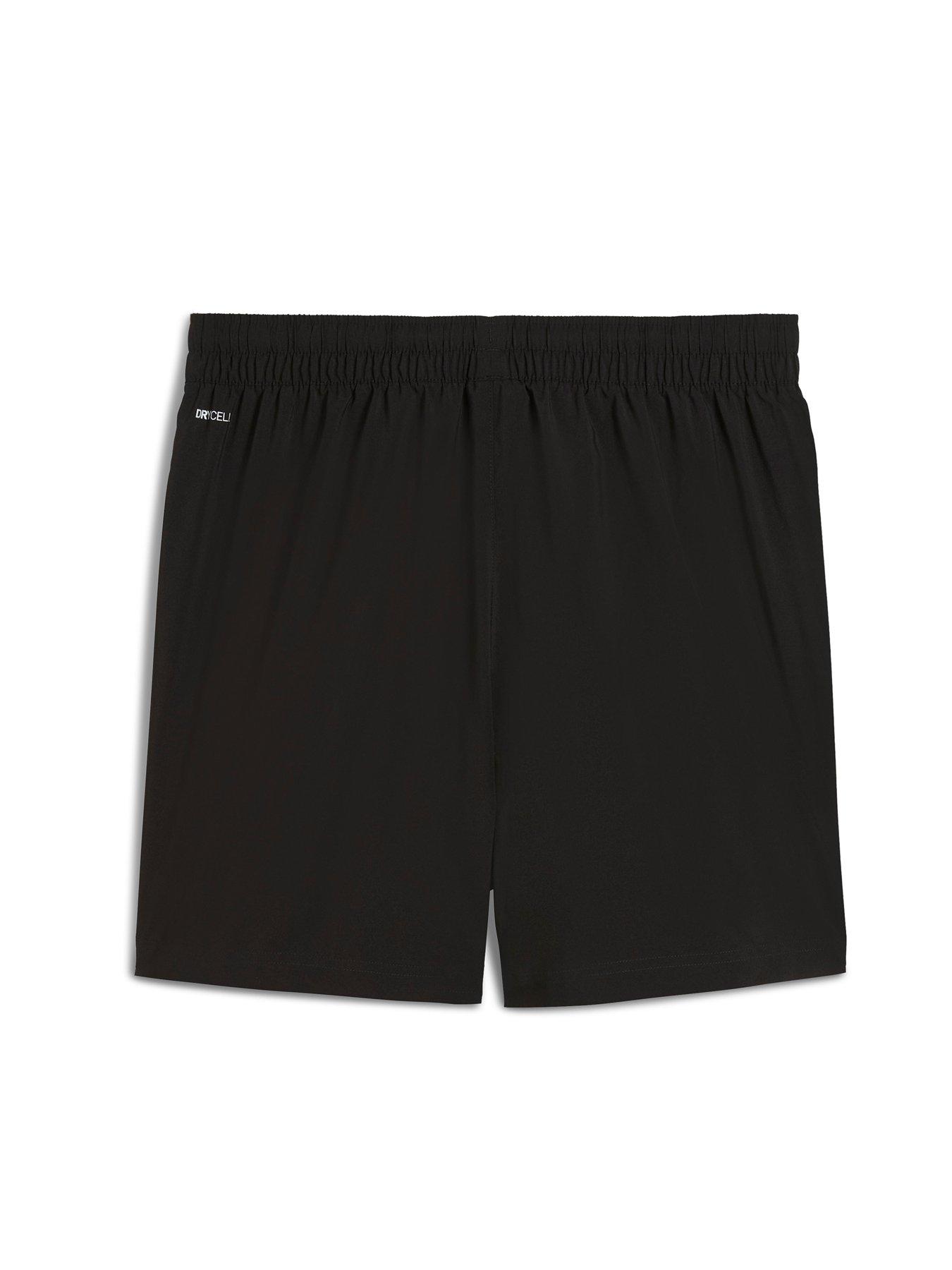 Image 4 of 4 of Puma Mens Training Essentials 5Inch Woven Shorts - Black