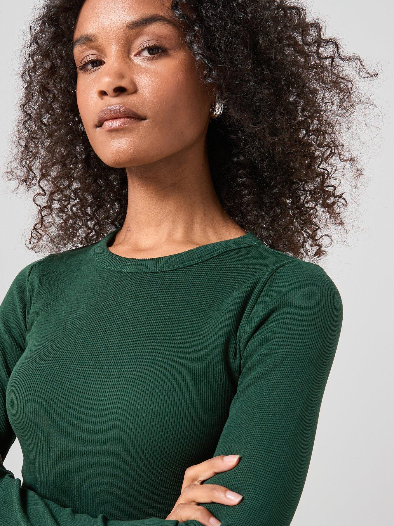 the-very-collection-rib-crew-neck-long-sleeves-greendetail