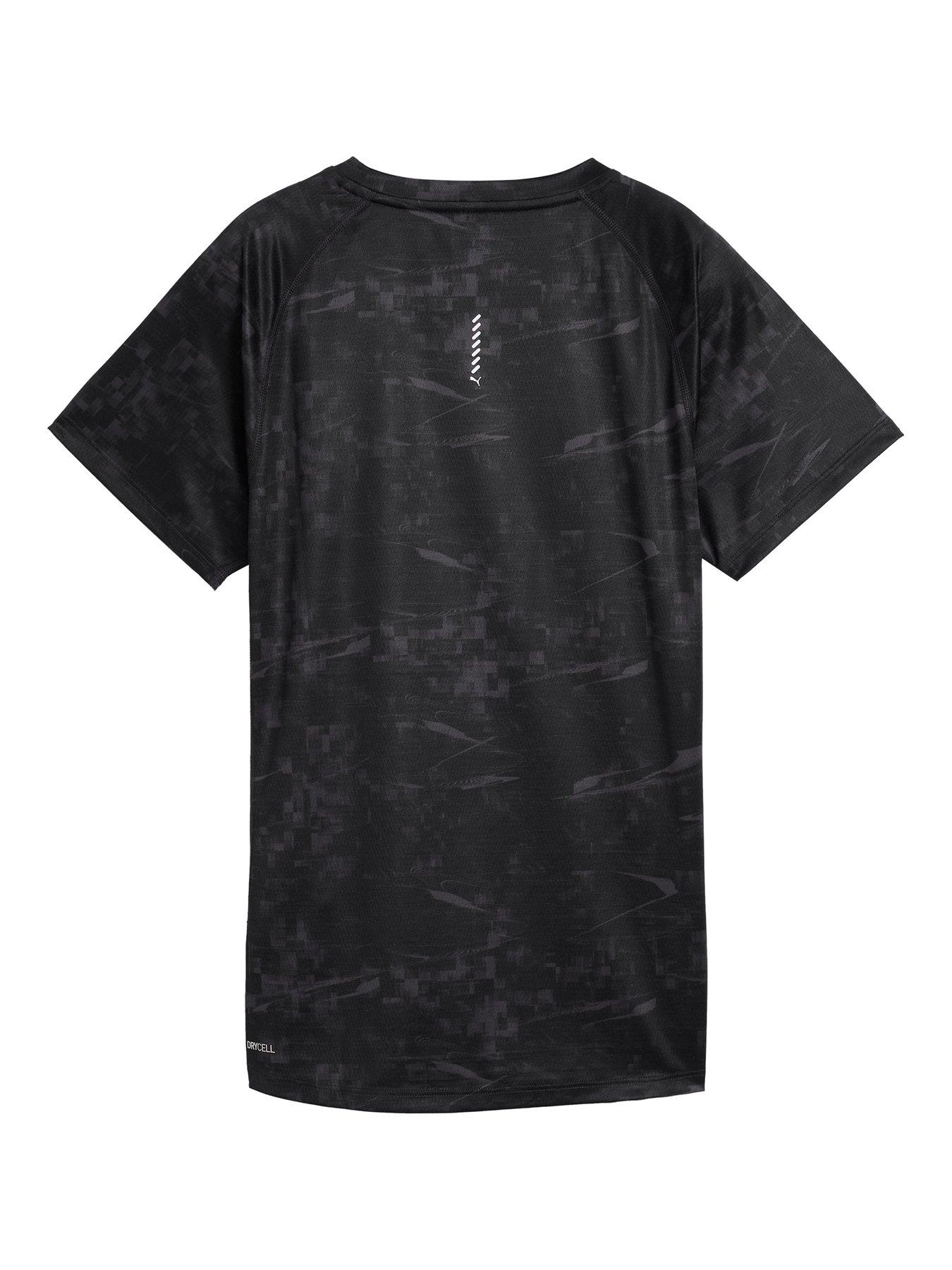Image 5 of 5 of Puma Womens Running Velocity Printed T-Shirt - Black