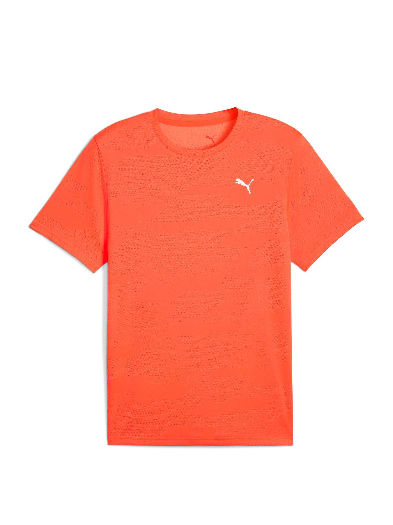 Image 1 of 2 of Puma Mens Training Flex Jacquard T-Shirt - Red