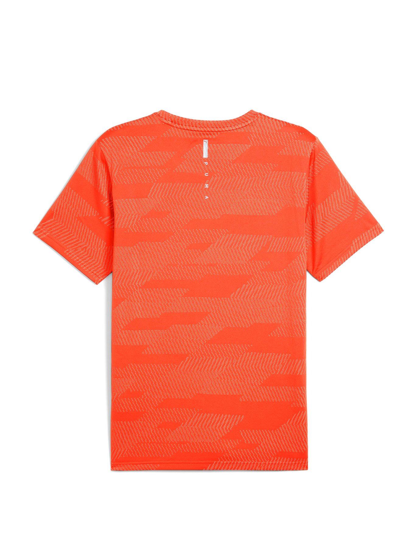 Image 2 of 2 of Puma Mens Training Flex Jacquard T-Shirt - Red