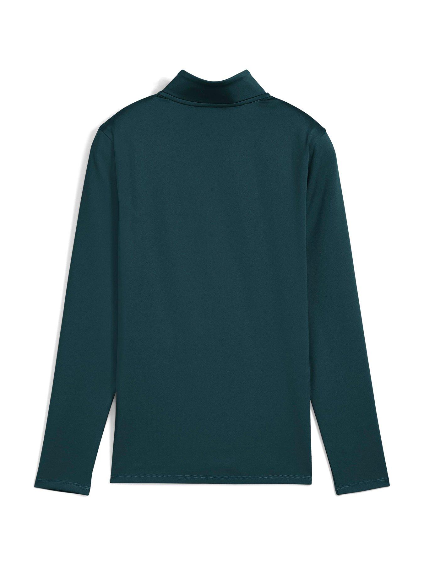 Image 6 of 6 of Puma Womens Training Strong Full Zip Jacket - Green
