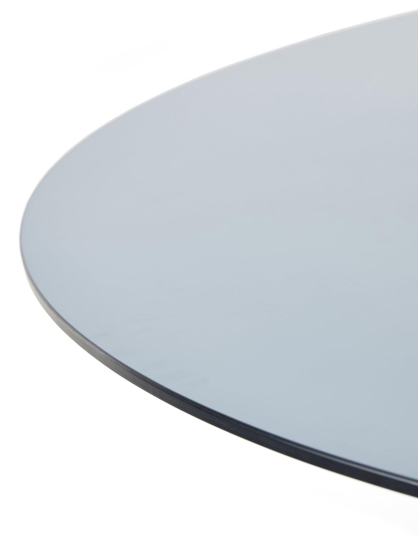 Image 4 of 6 of Very Home Marlow 130cm Round Dining Table &amp; 4 Mia Pleated Dining Chairs