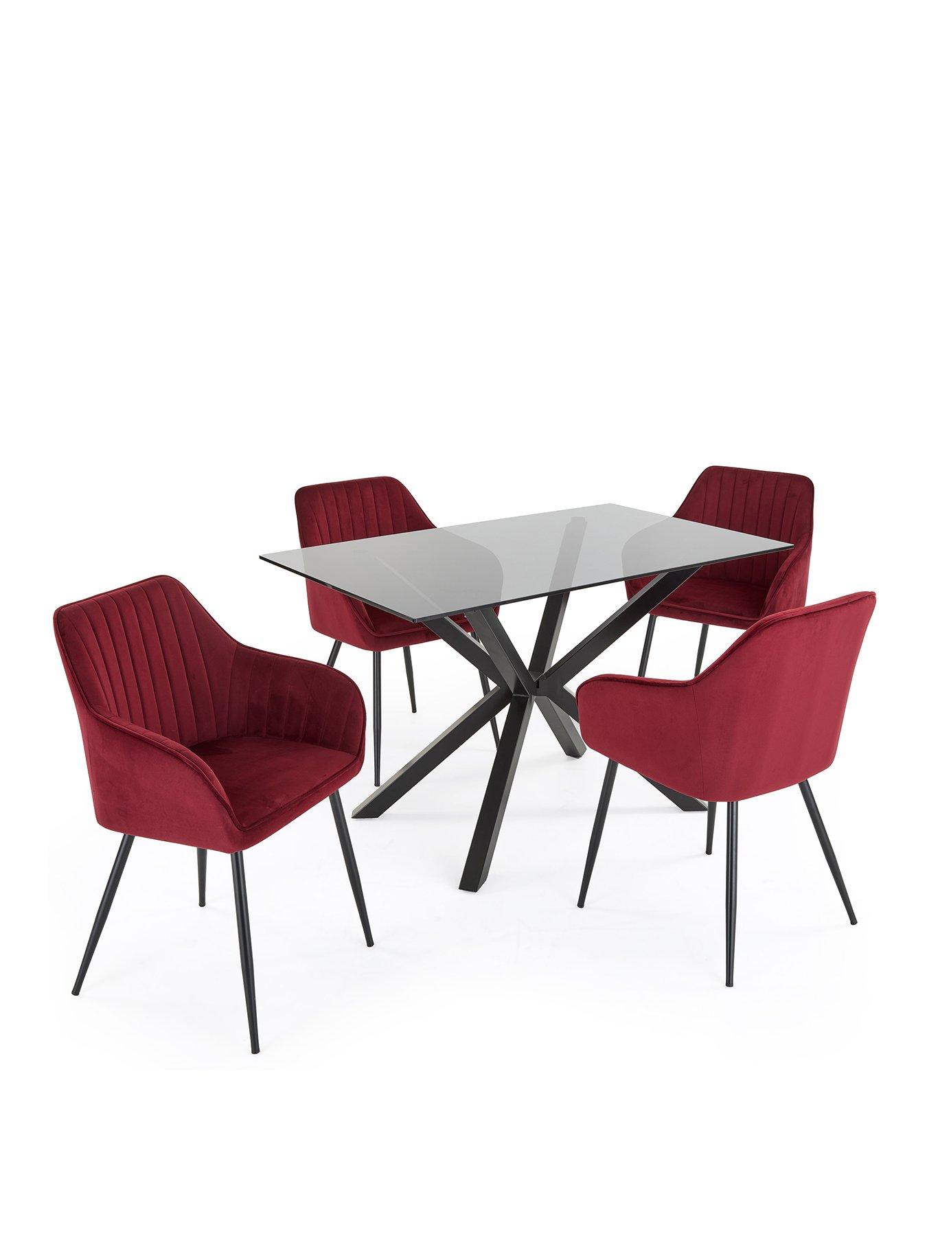the-very-collection-chopstick-black-130cm-rectangular-dining-table-amp-4-alisha-burgandy-chairsstillFront