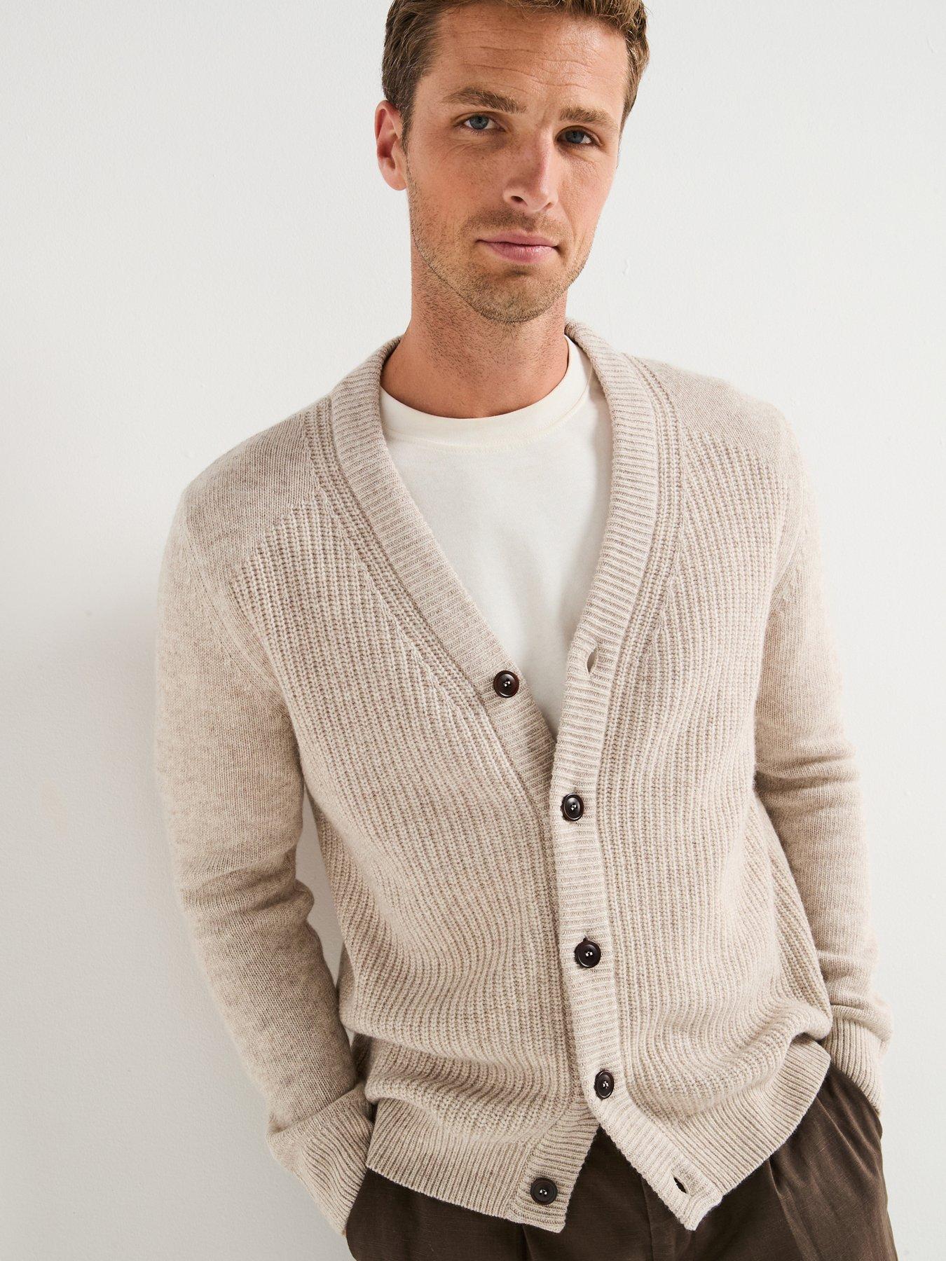 Barbour Mainland Knitted Cardigan - Cream