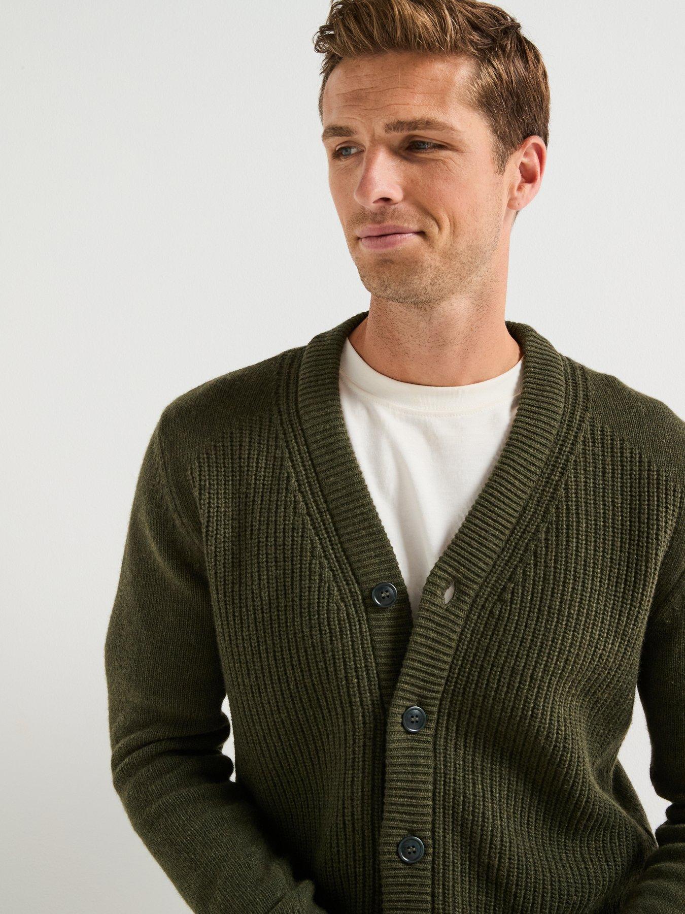 barbour-mainland-knitted-cardigan-khakidetail