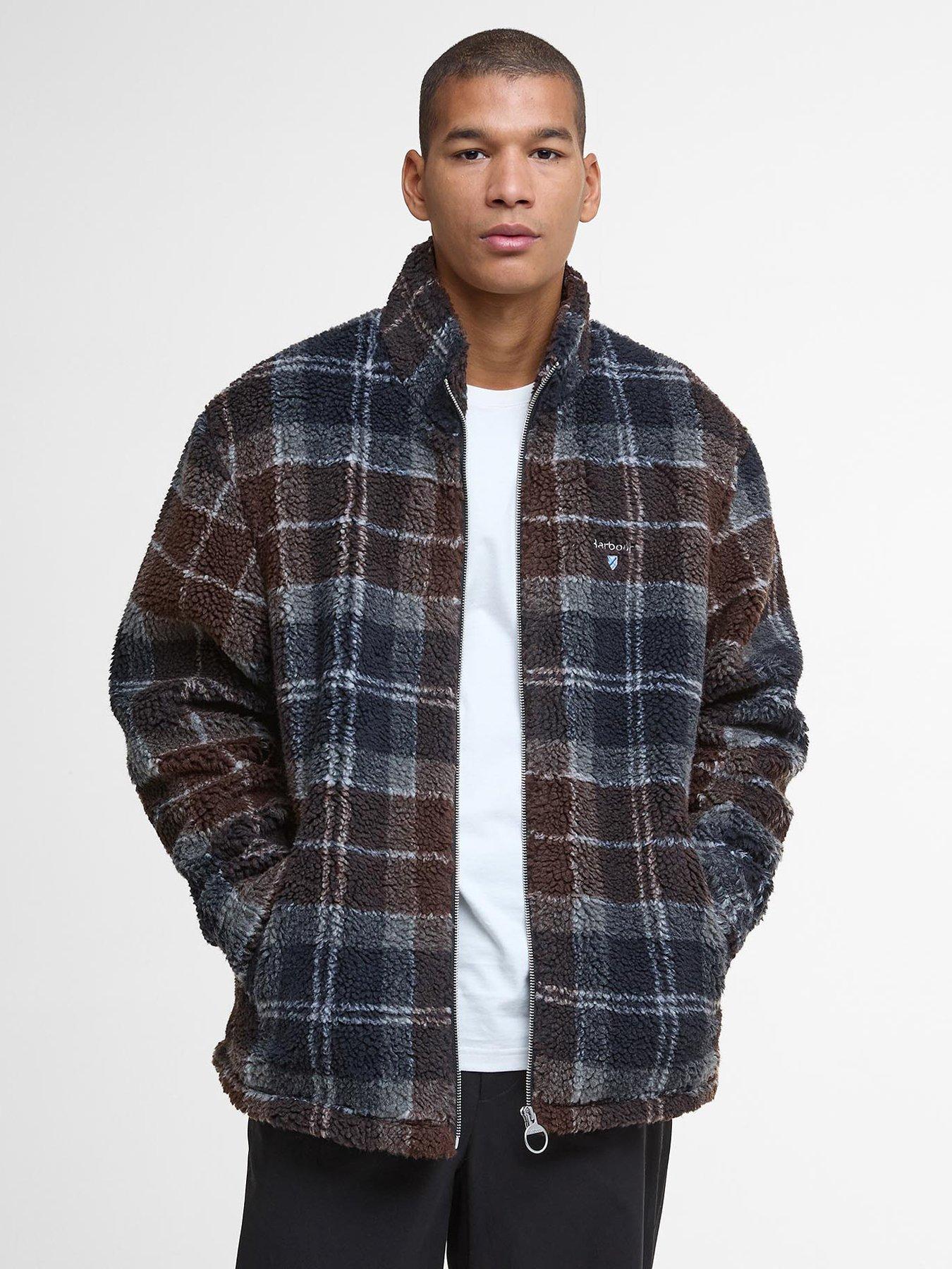 barbour-tartan-borg-fleece-zip-through-jacket-navy-multi