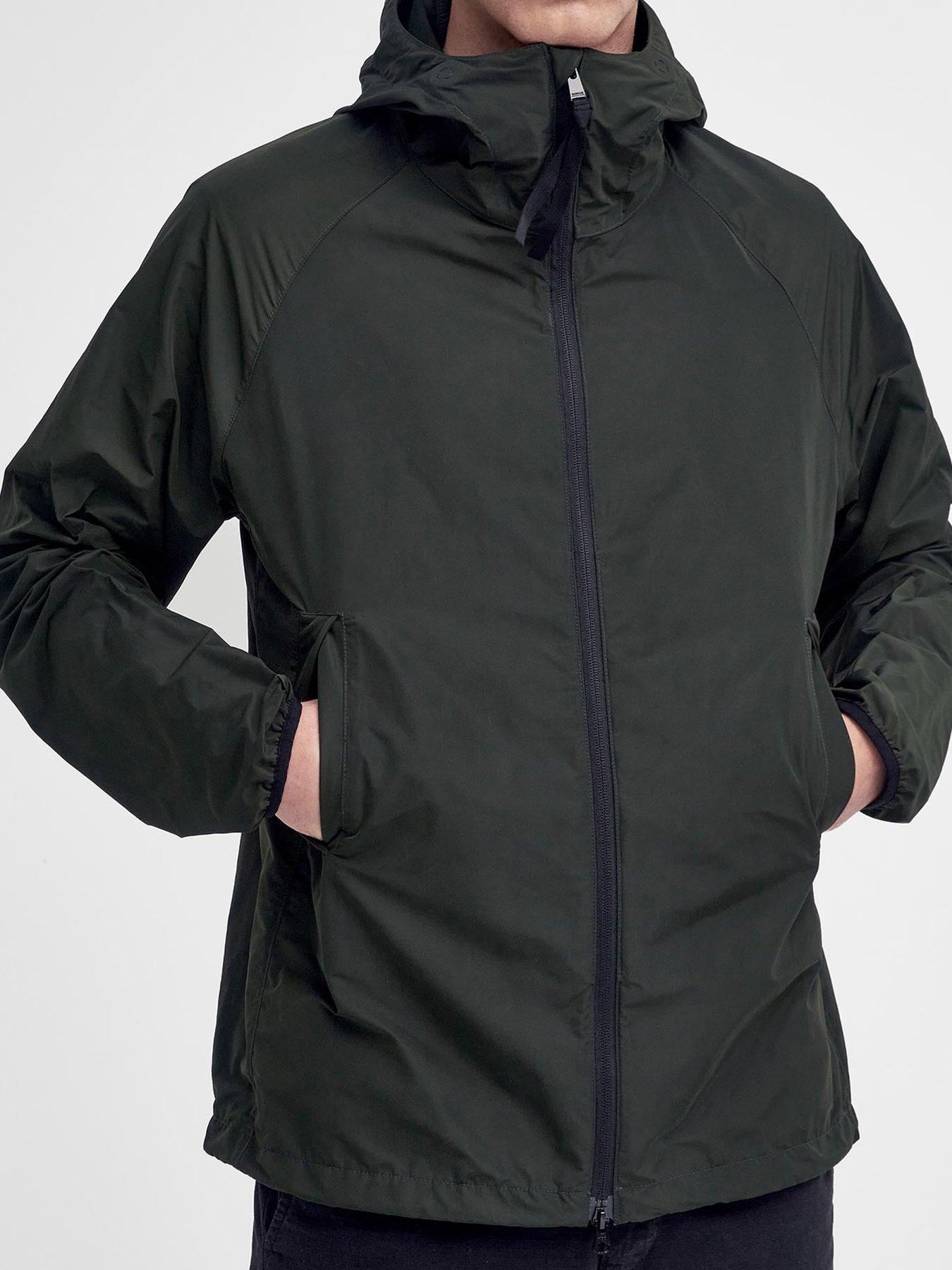 Image 5 of 5 of Barbour International Porter Showerproof Jacket- Dark Green