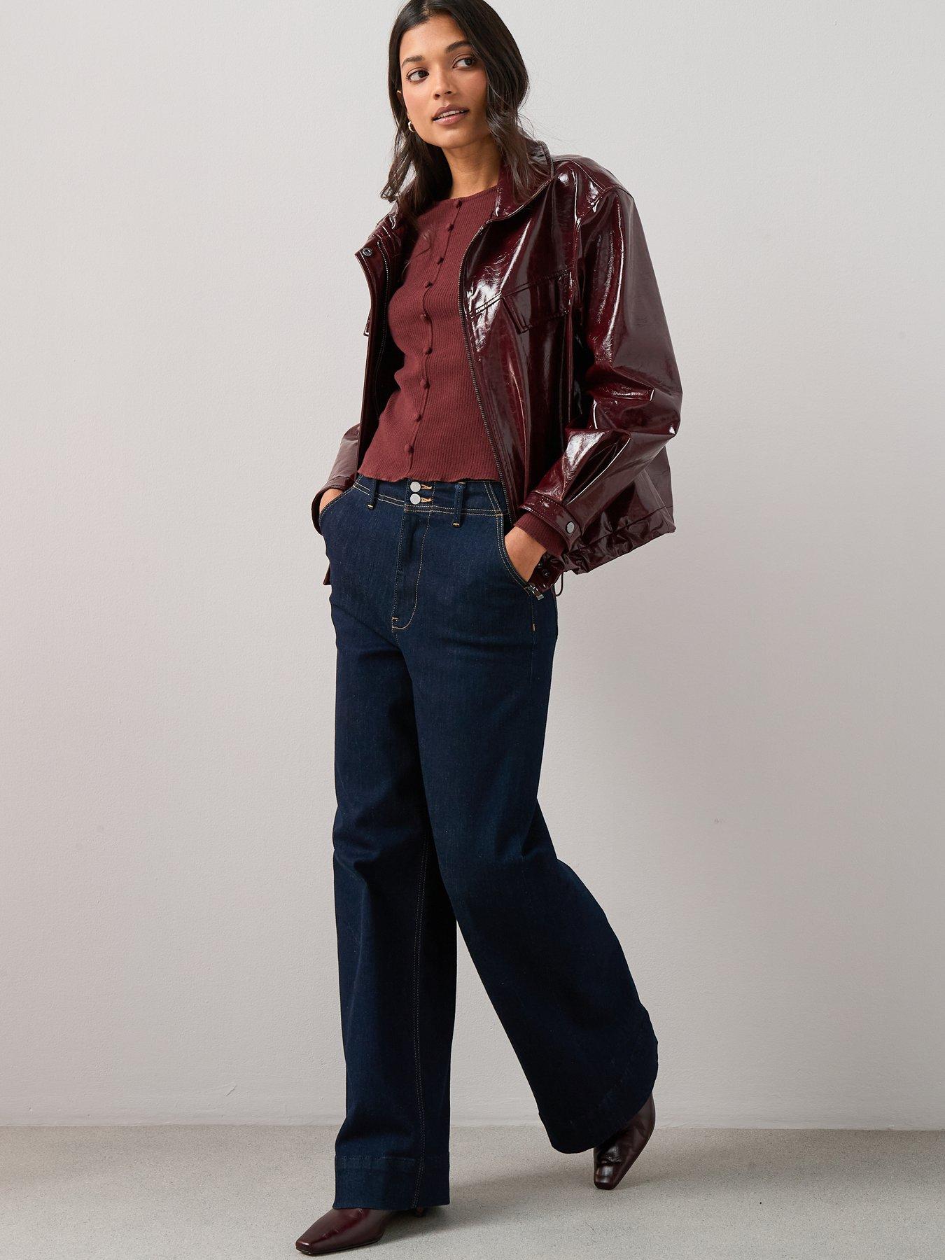 the-very-collection-flared-sleeve-rib-top-purpleback